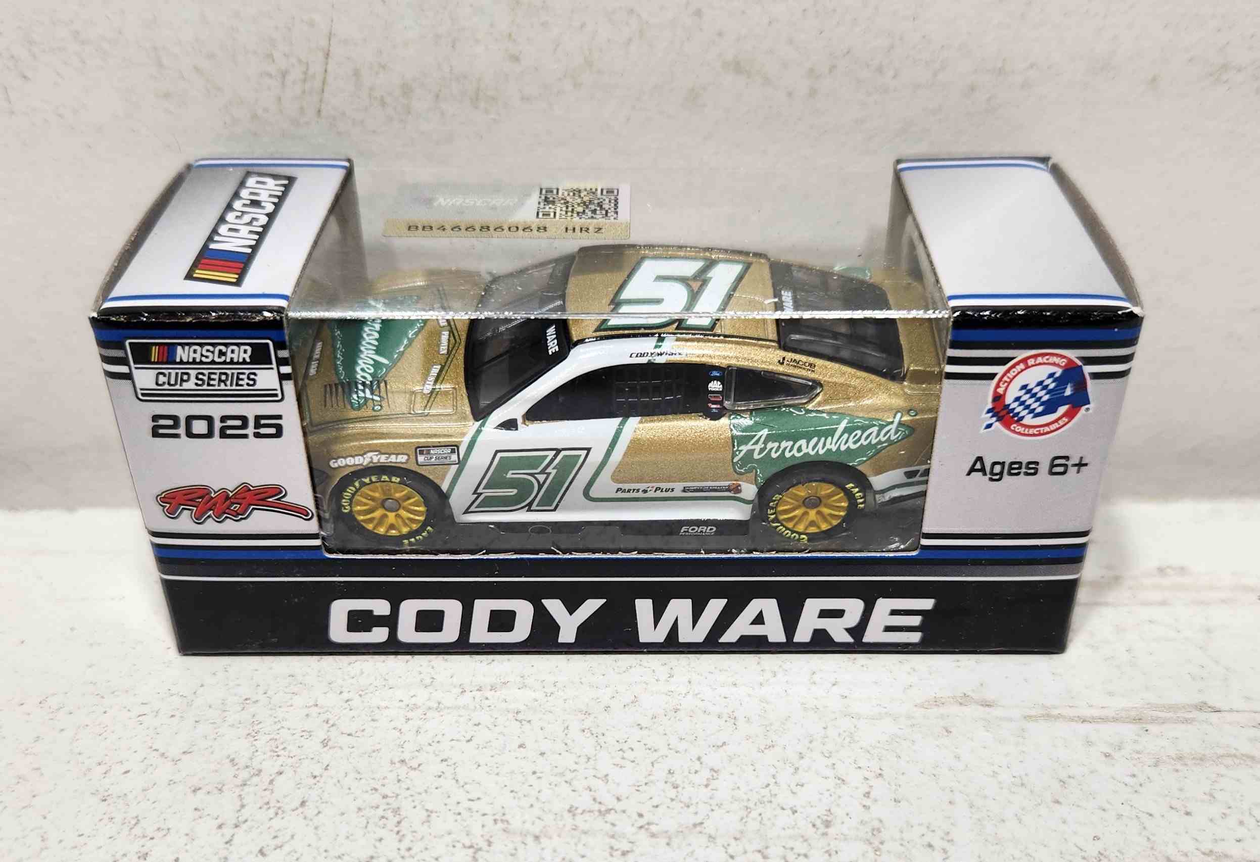 2025 Cody Ware 1/64th Arrowhead Brass Ford