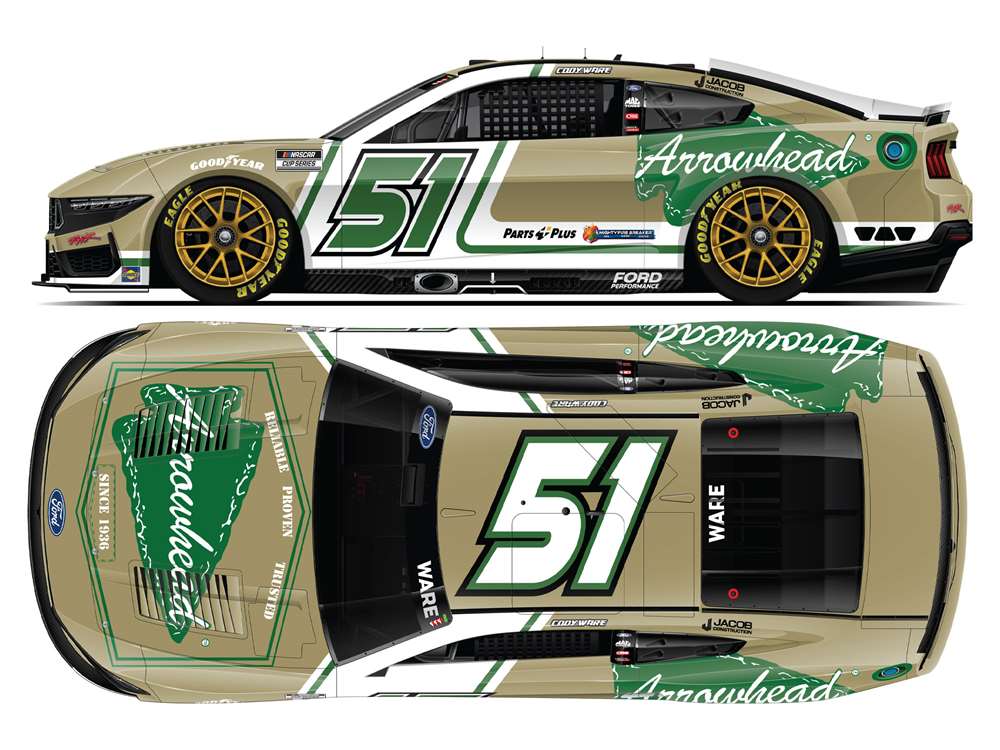 2025 Cody Ware 1/64th Arrowhead Brass Ford