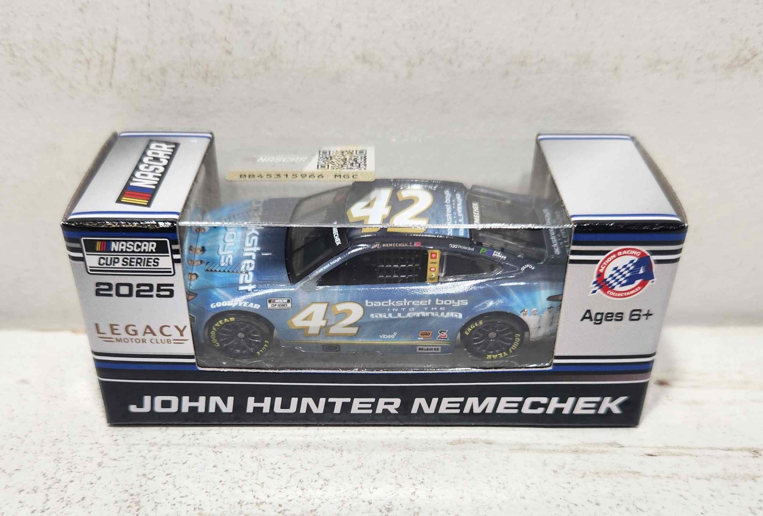 2025 John Hunter Nemechek 1/64th Backstreet Boys Toyota