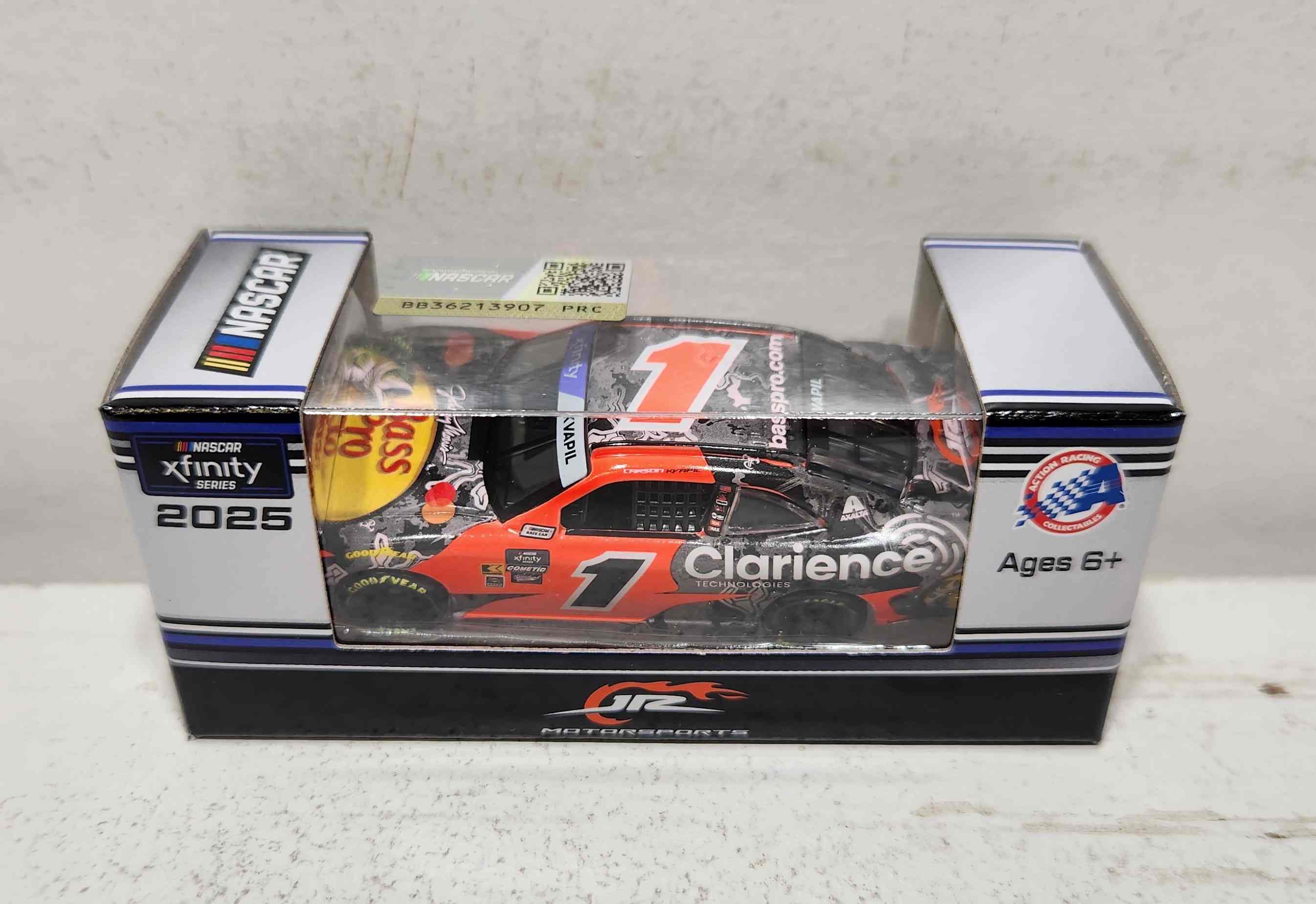 2025 Carson Kvapil 1/64th Bass Pro Shops "Xfinity Series" Chevrolet