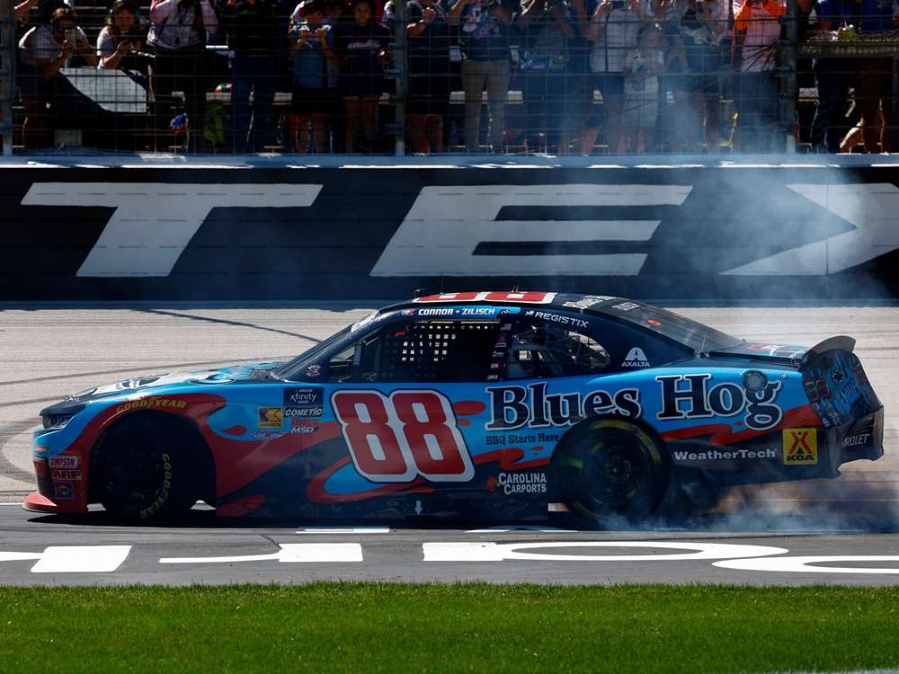 2025 Kyle Larson 1/64th Blues Hog "Texas Win""Xfinity Series" Chevrolet