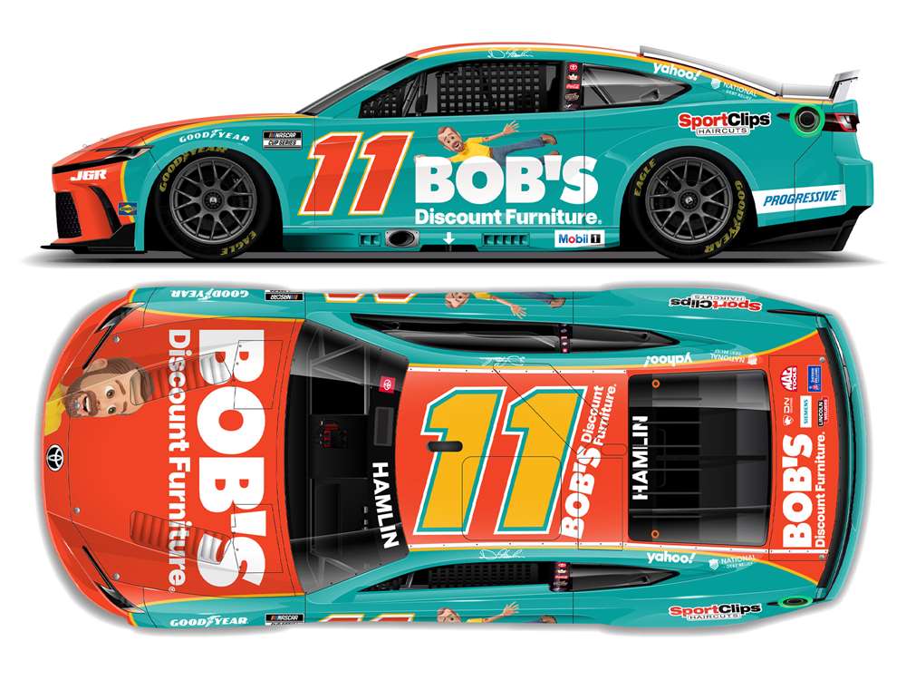 2025 Denny Hamlin 1/64th Bob's Discount Furniture Toyota