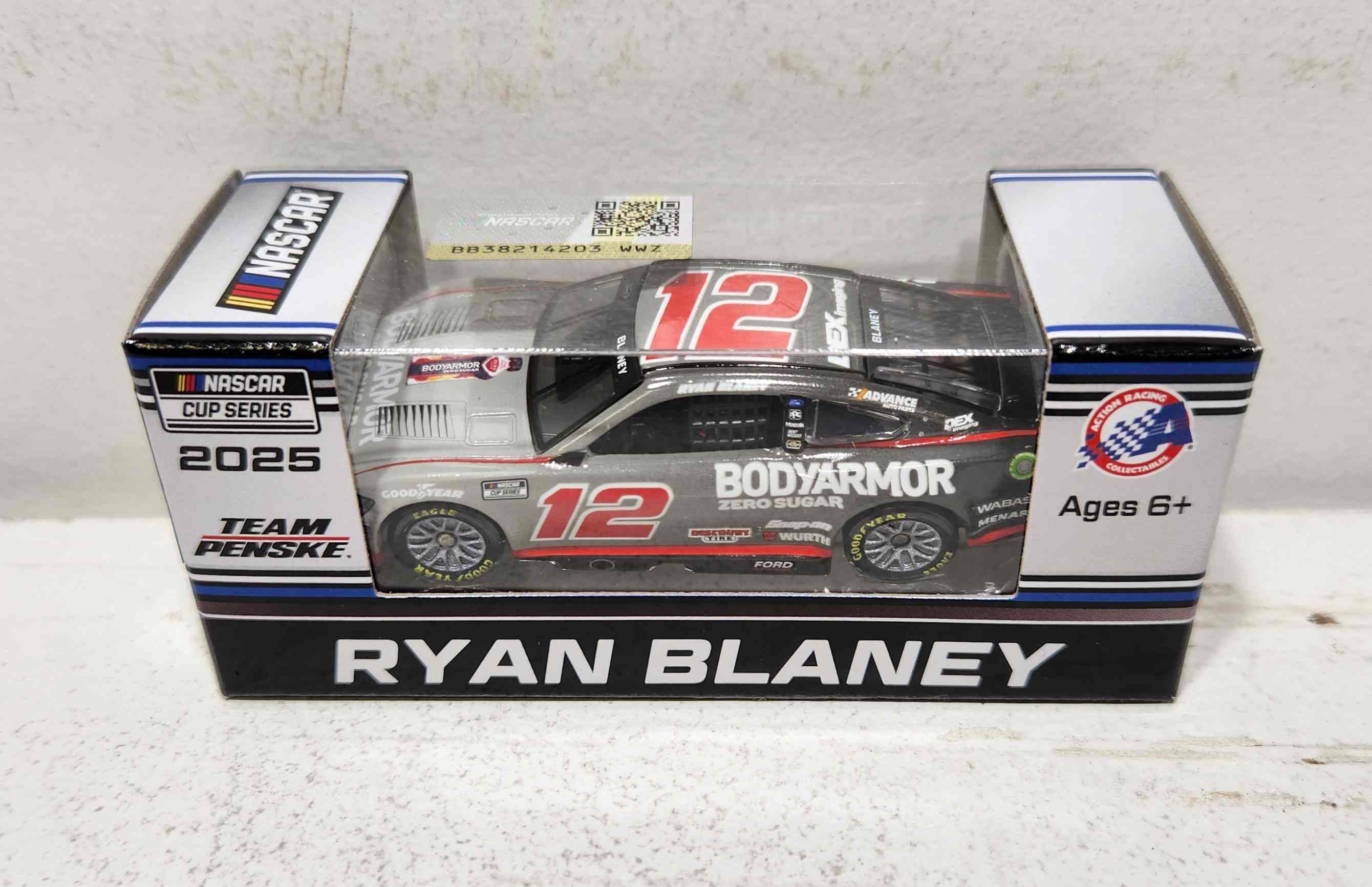 2025 Ryan Blaney 1/64th BodyArmor Zero Sugar Ford