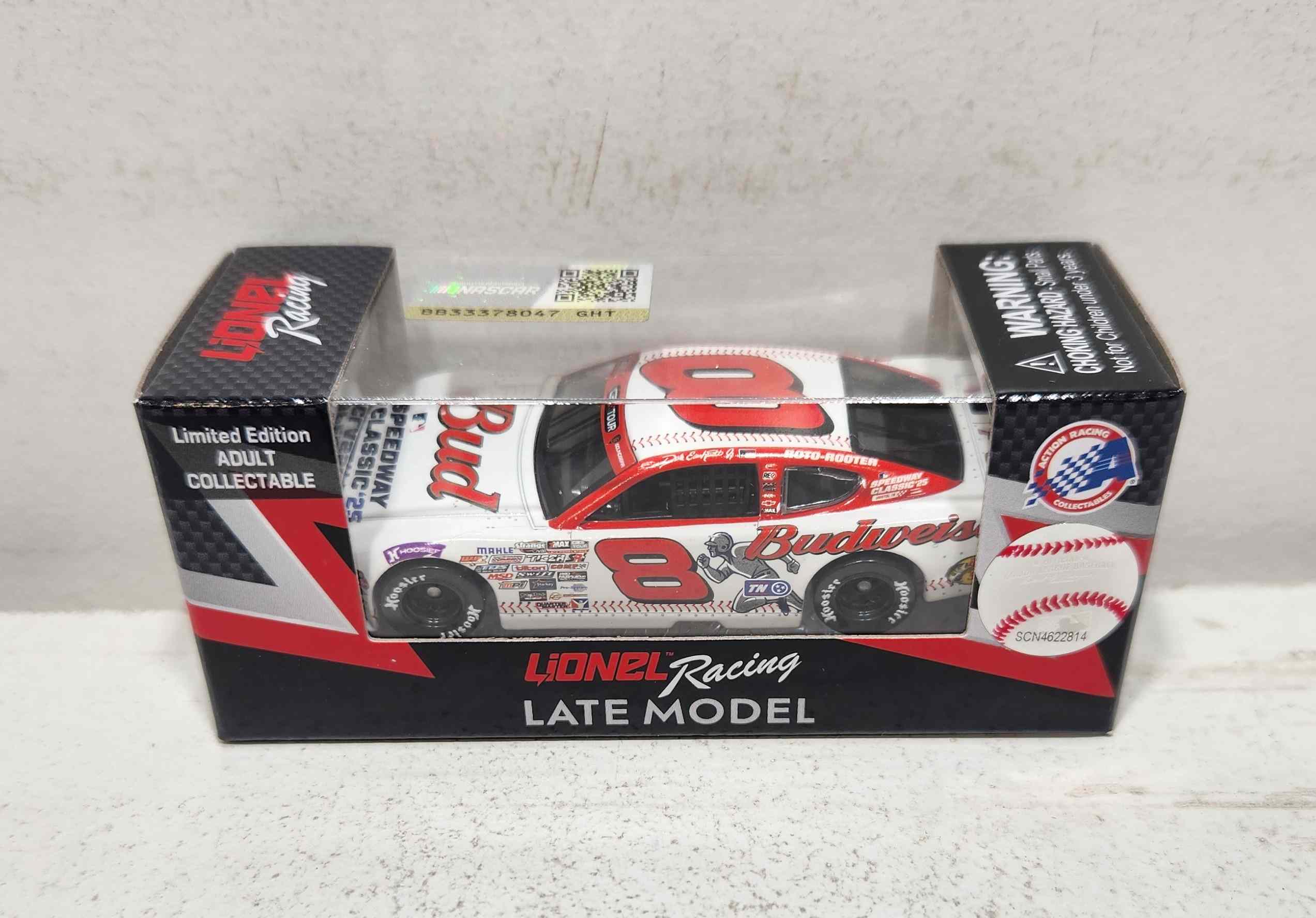 2025 Dale Earnhardt Jr 1/64th Budweiser "Speedway Classics" Late Model Chevrolet