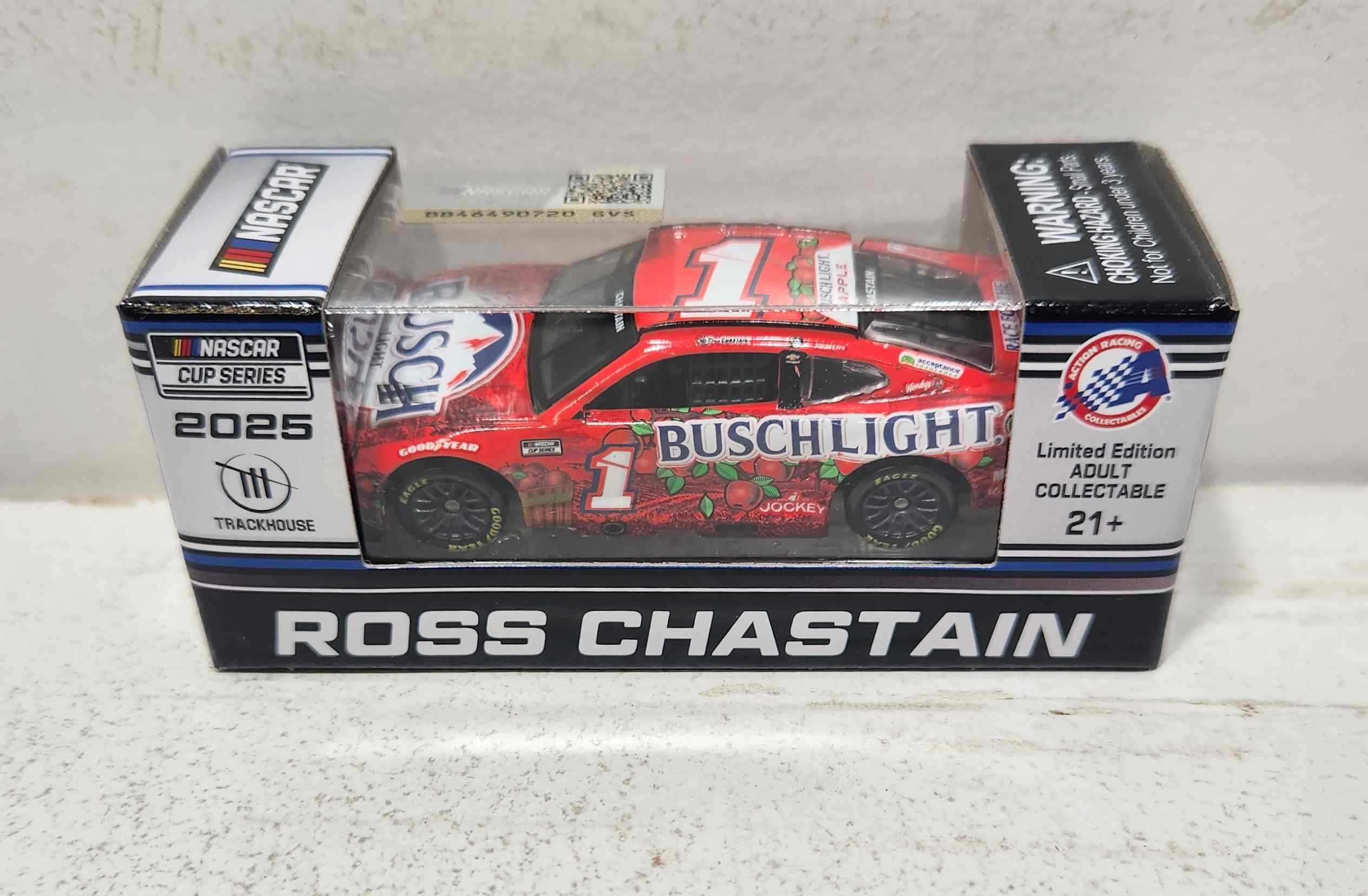 2025 Ross Chastain 1/64th Busch Light "Apple" Chevrolet