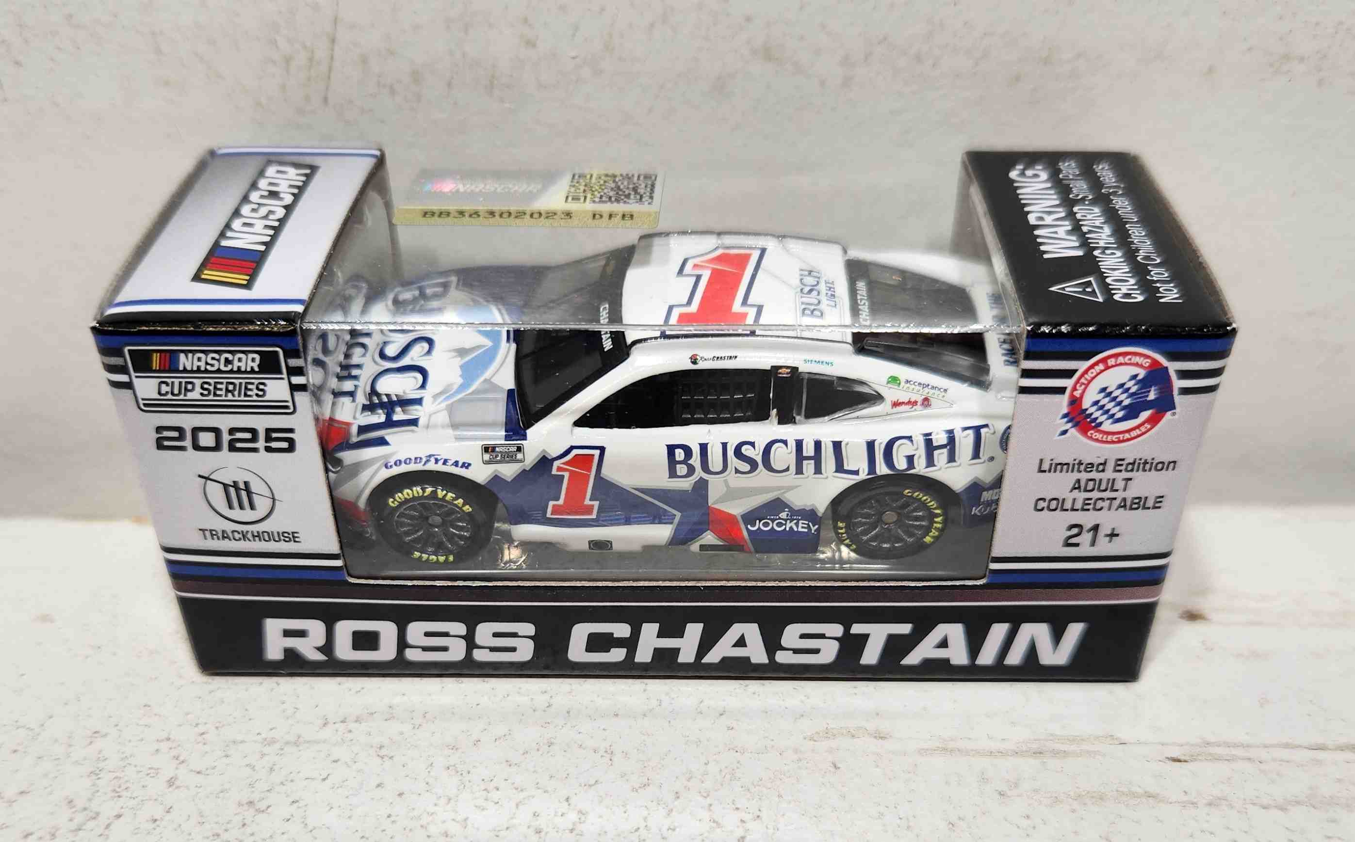 2025 Ross Chastain 1/64th Busch Light "For Love of Texas" Chevrolet