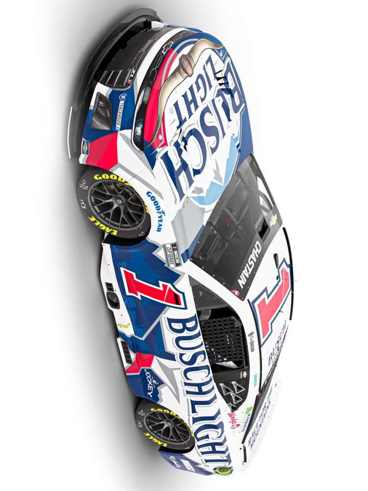 2025 Ross Chastain 1/64th Busch Light "For Love of Texas" Chevrolet