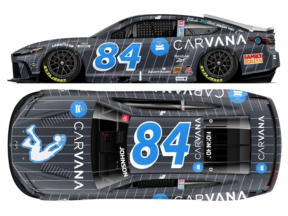 2025 Jimmie Johnson 1/64th Carvana "Shak" Toyota