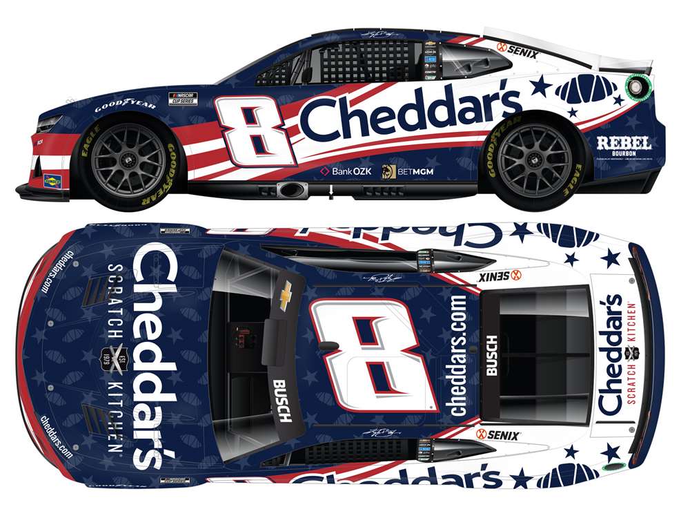 2025 Kyle Busch 1/64th Cheddar's "Salutes" Chevrolet