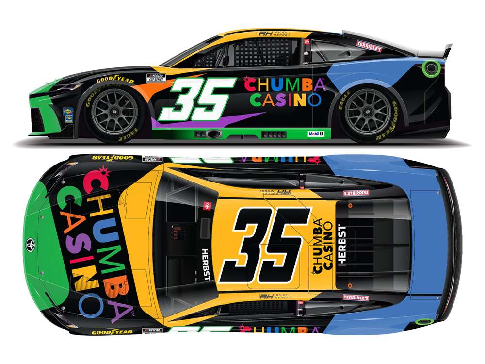 2025 Riley Herbst 1/64th Chumba Casino Toyota