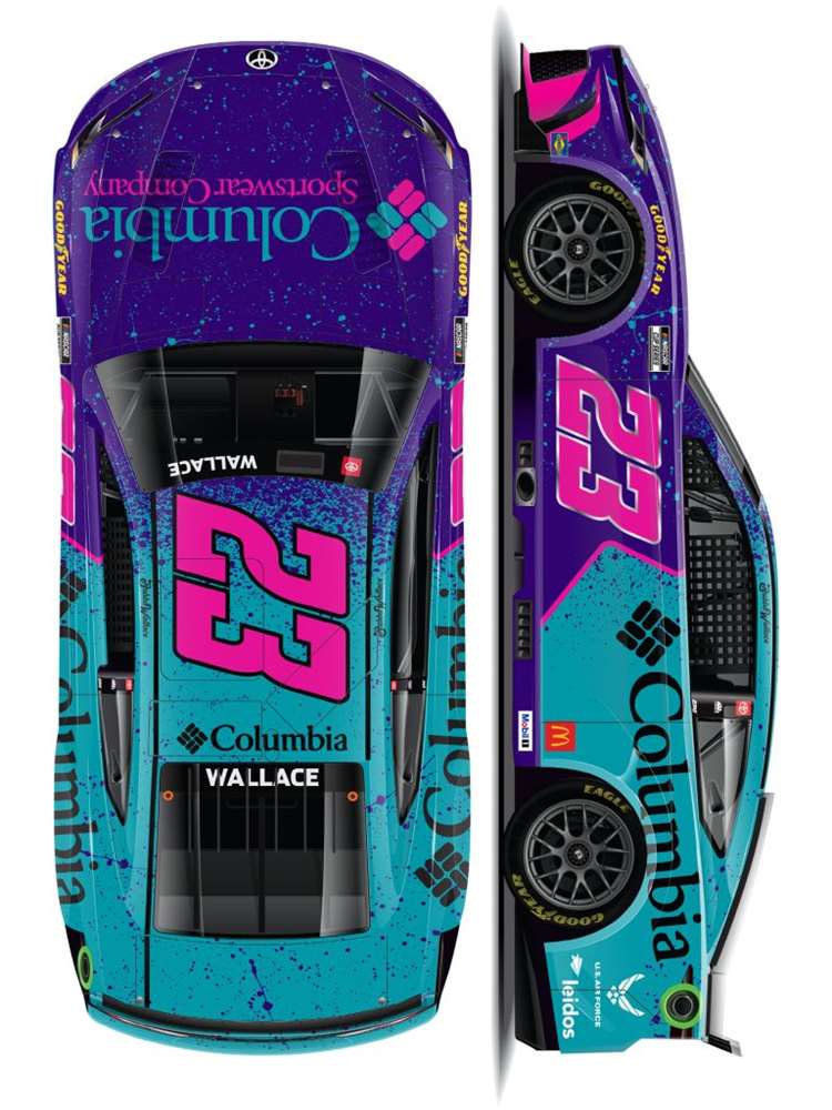 2025 Darrell Bubba Wallace 1/64th Columbia Toyota
