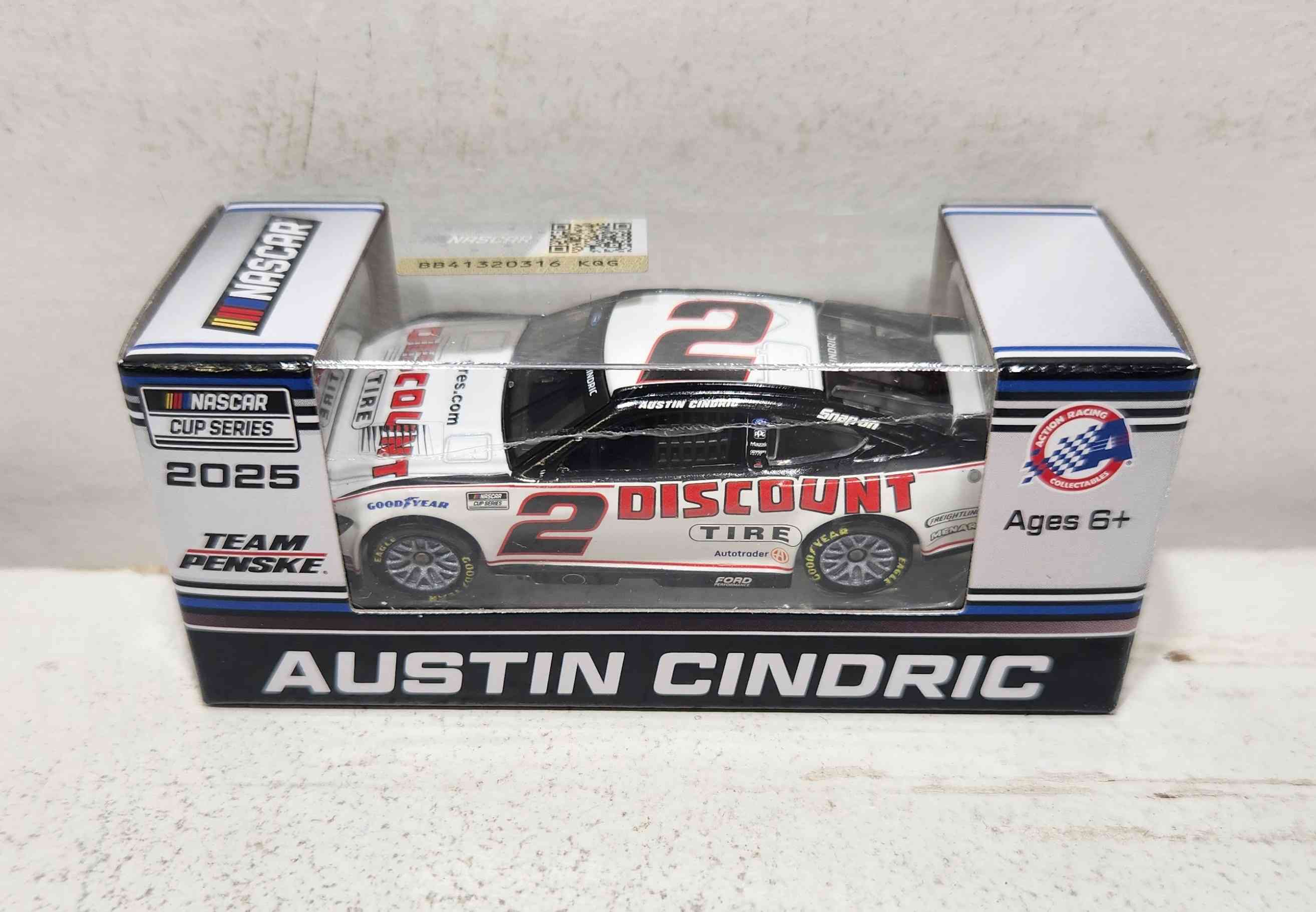 2025 Austin Cindric 1/64th Discount Tire Ford