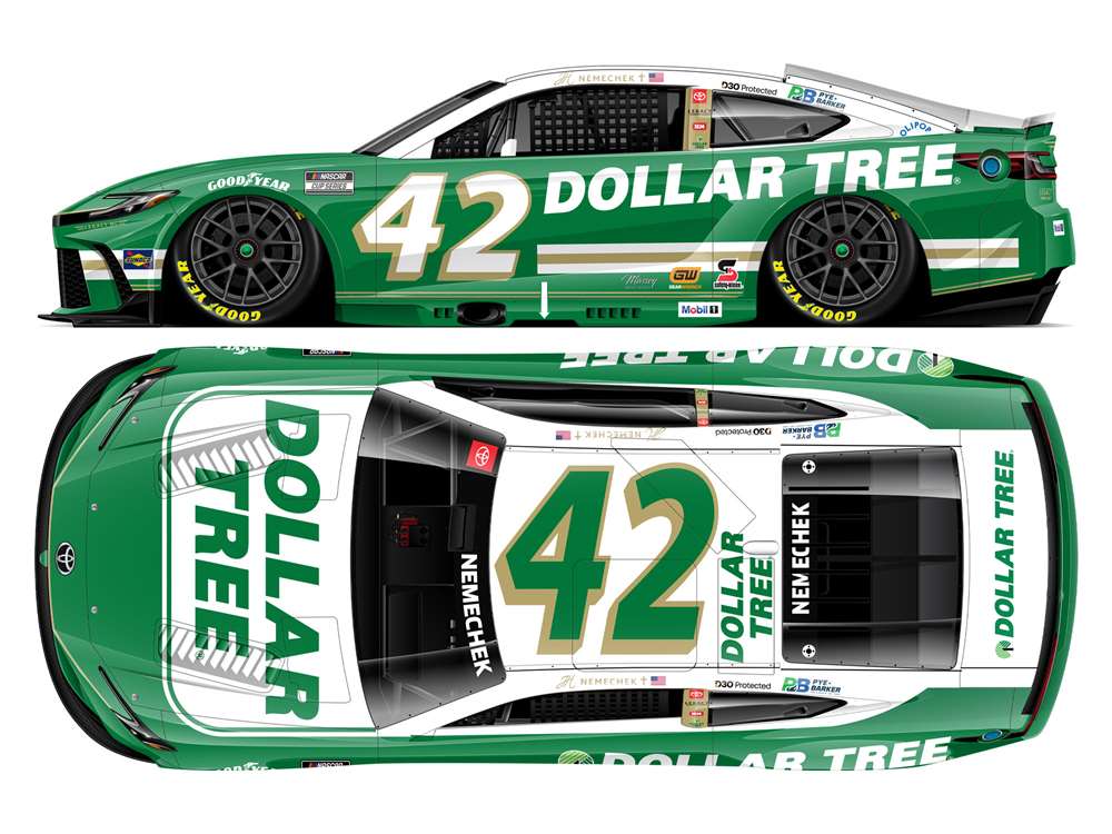2025 John Hunter Nemechek 1/64th Dollar Tree Toyota