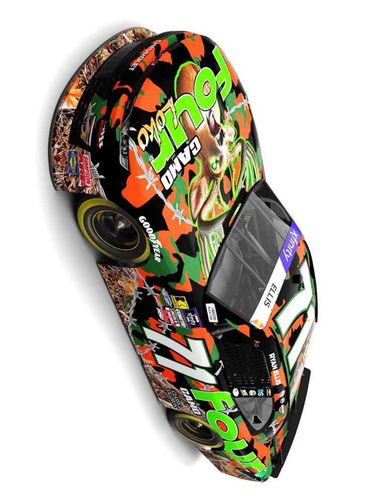 2025 Ryan Ellis 1/64th Four Loko "Camo""Xfinity Series" Chevrolet