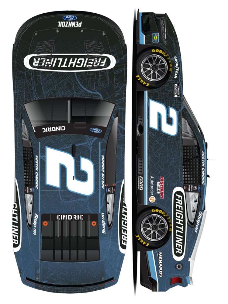 2025 Austin Cindric 1/64th Freightliner Ford