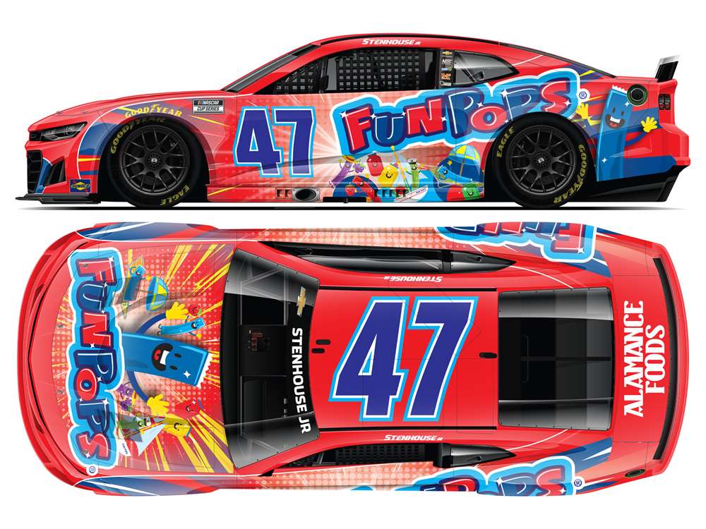 2025 Ricky Stenhouse 1/64th Fun Pops Chevrolet