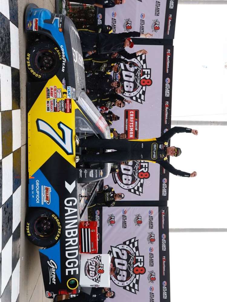 2025 Kyle Busch 1/64th Gainbridge "Atlanta Truck Series Win" Chevrolet