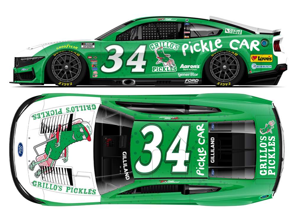 2025 Todd Gilliland 1/64th Grillos Pickle Car Ford