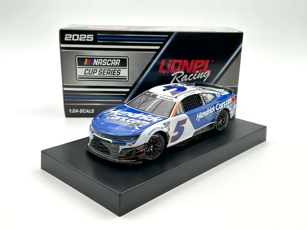 2025 Kyle Larson 1/24th HendrickCars.com "H1100" hood open Chevrolet