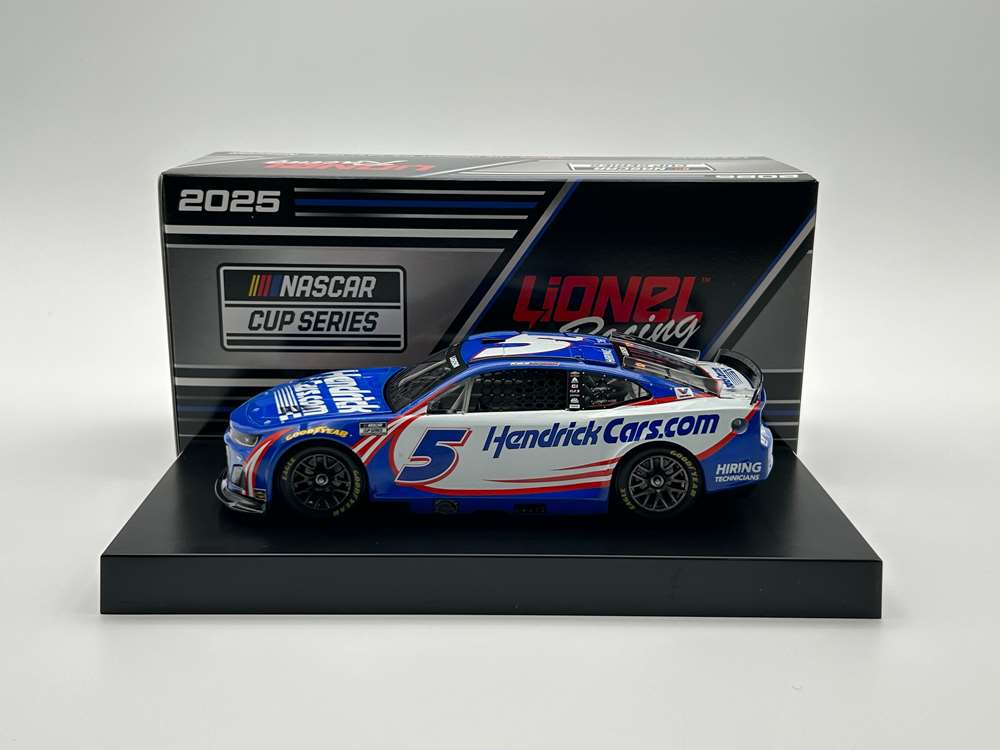 2025 Kyle Larson 1/24th HendrickCars.com hood open Chevrolet
