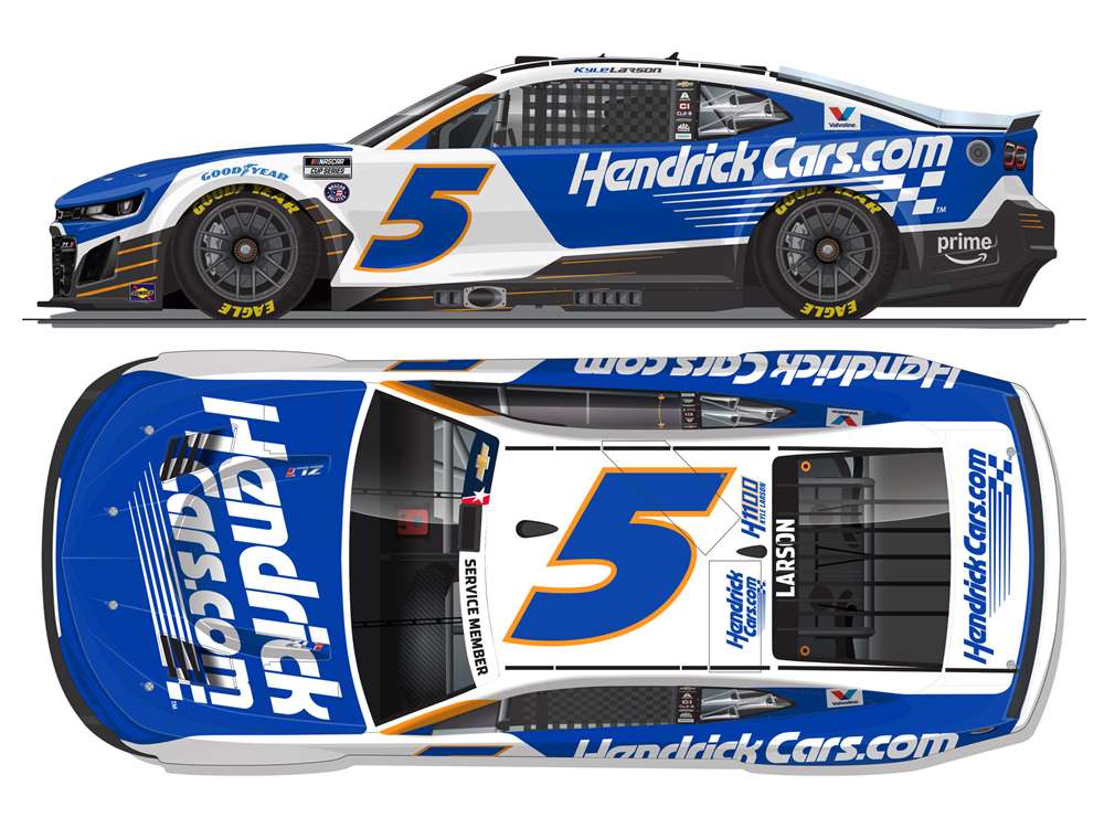 2025 Kyle Larson 1/64th HendrickCArs.com "H1100" Chevrolet