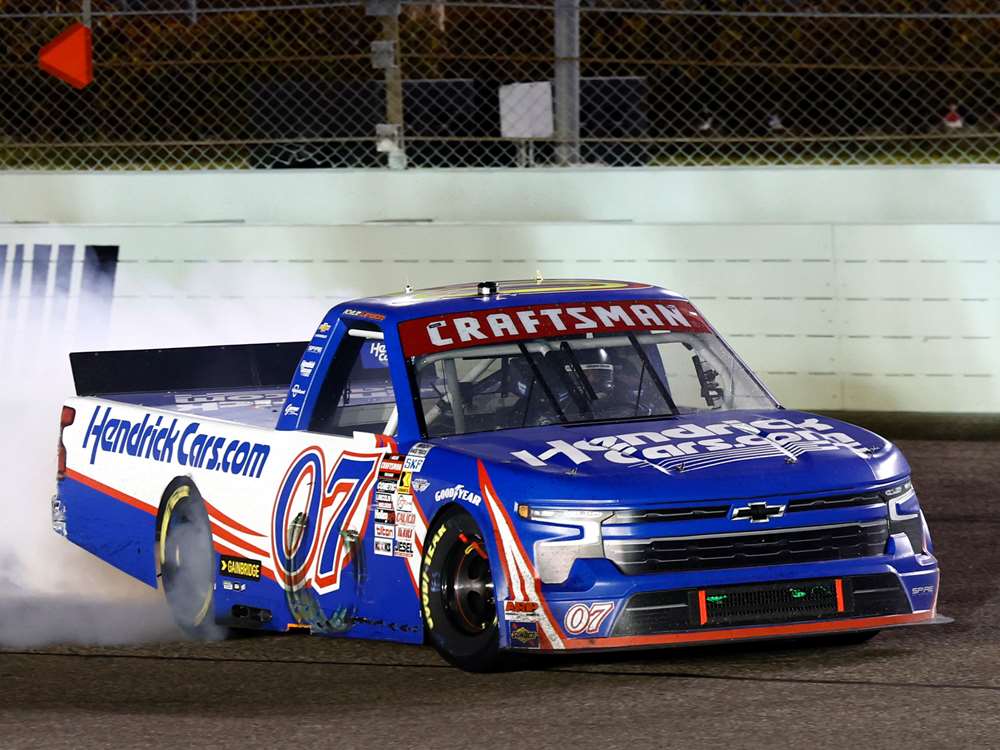 2025 Kyle Larson 1/64th HendrickCars.com "Homestead Win" Silverado
