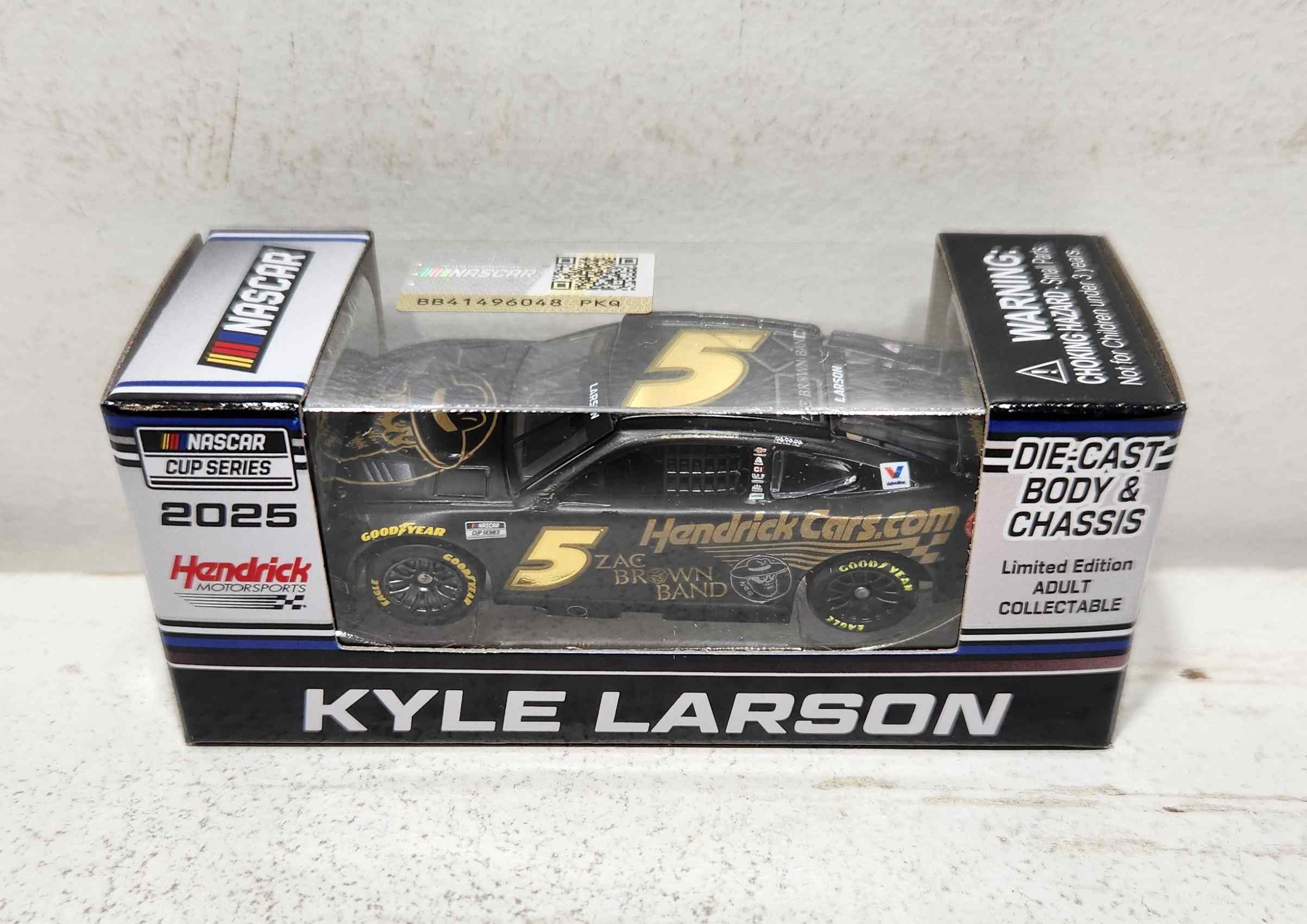 2025 Kyle Larson 1/64th HendrickCars.com "Zac Brown" Chevrolet