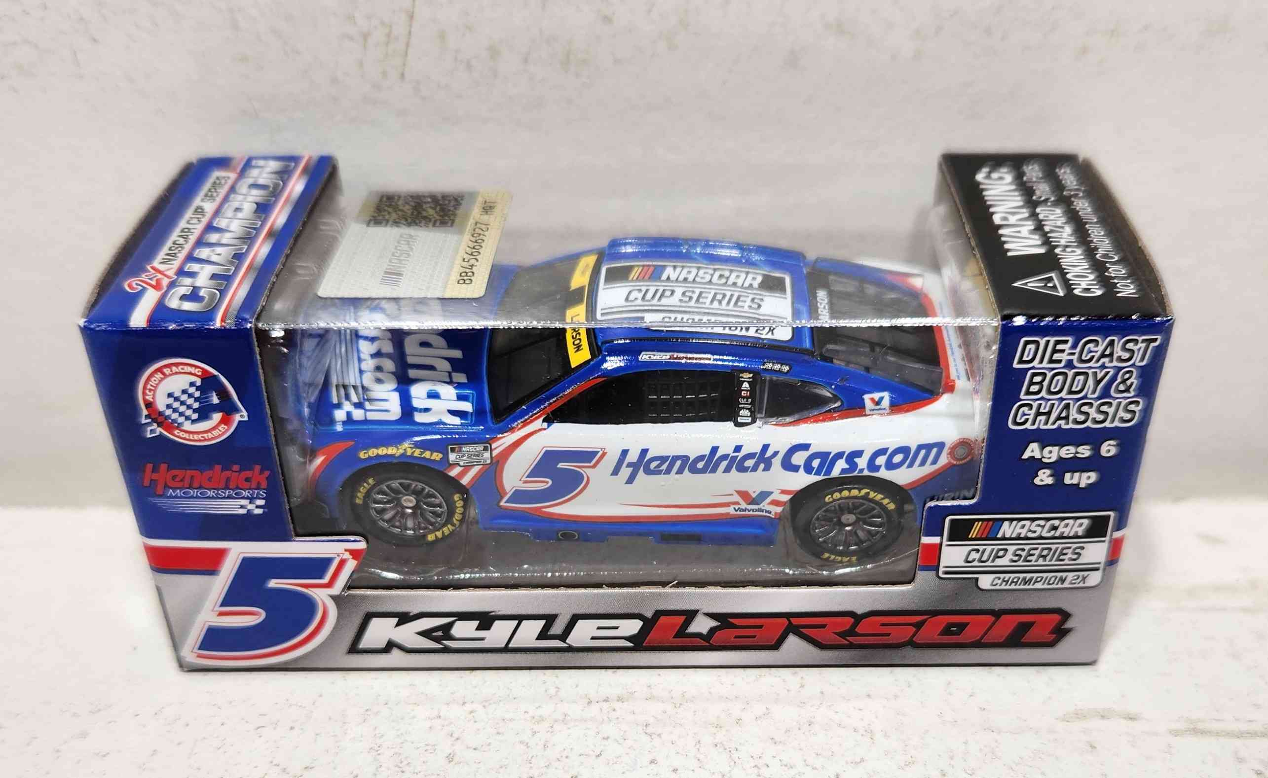 2025 Kyle Larson 1/64th HendrickCars.com "Nascar Cup Series Champion" Chevrolet
