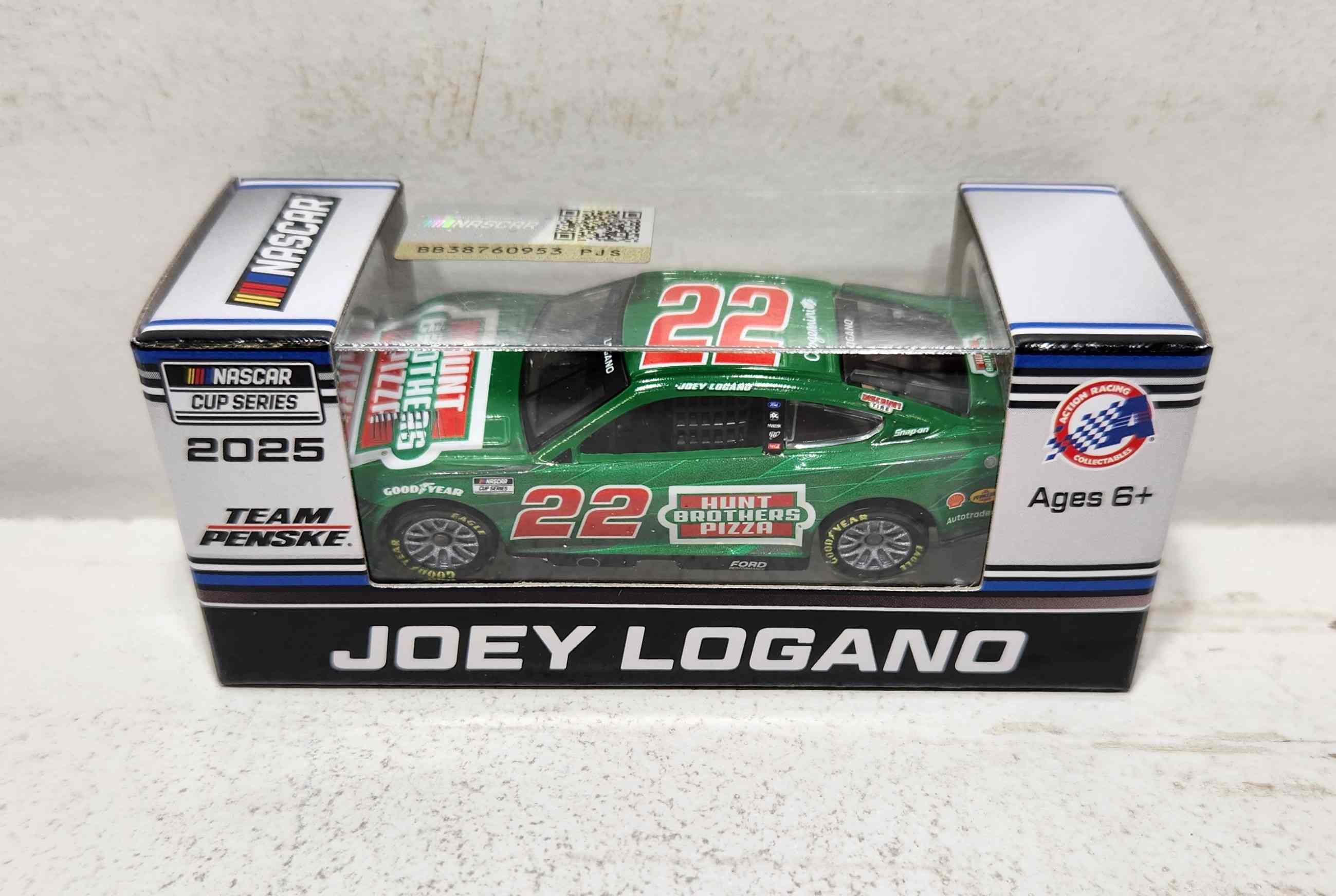 2025 Joey Logano 1/64th Hunt Bros Pizza Ford