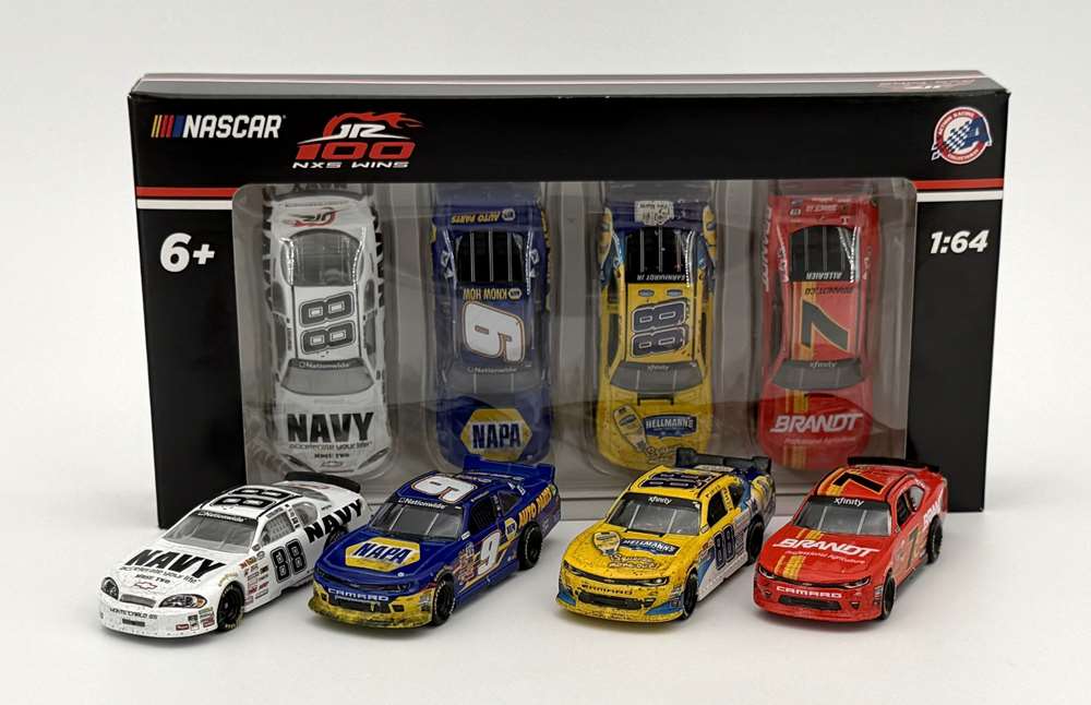 2025 JRM 1/64th 100 Wins "Xfinity Series" 4 car set