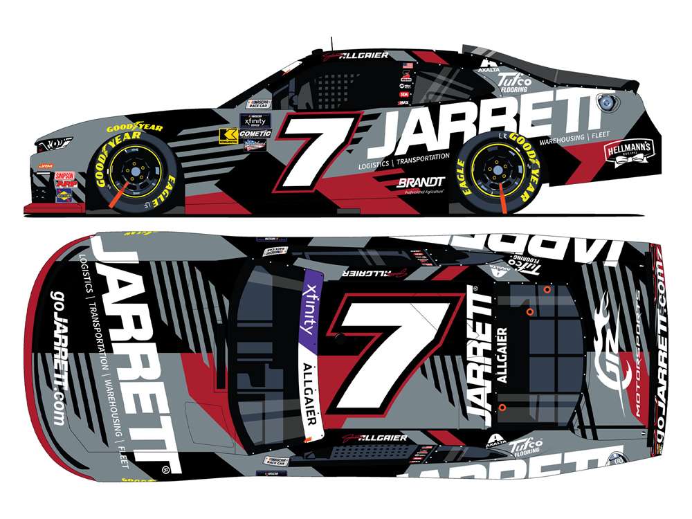 2025 Justin Allgaier 1/64th Jarrett "Xfinity Series" Chevrolet