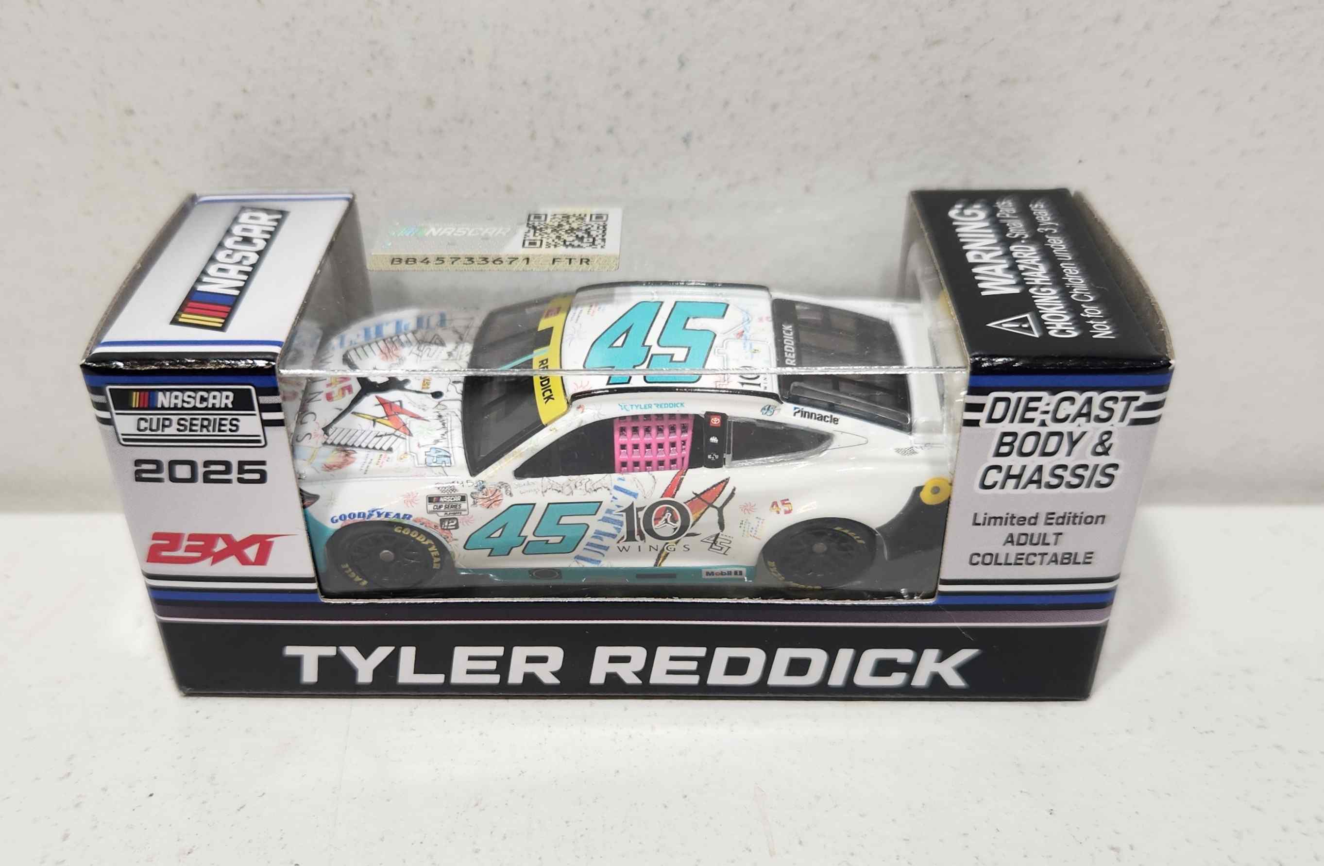 2025 Tyler Reddick 1/64th Jordan Brand "Charlotte" Toyota