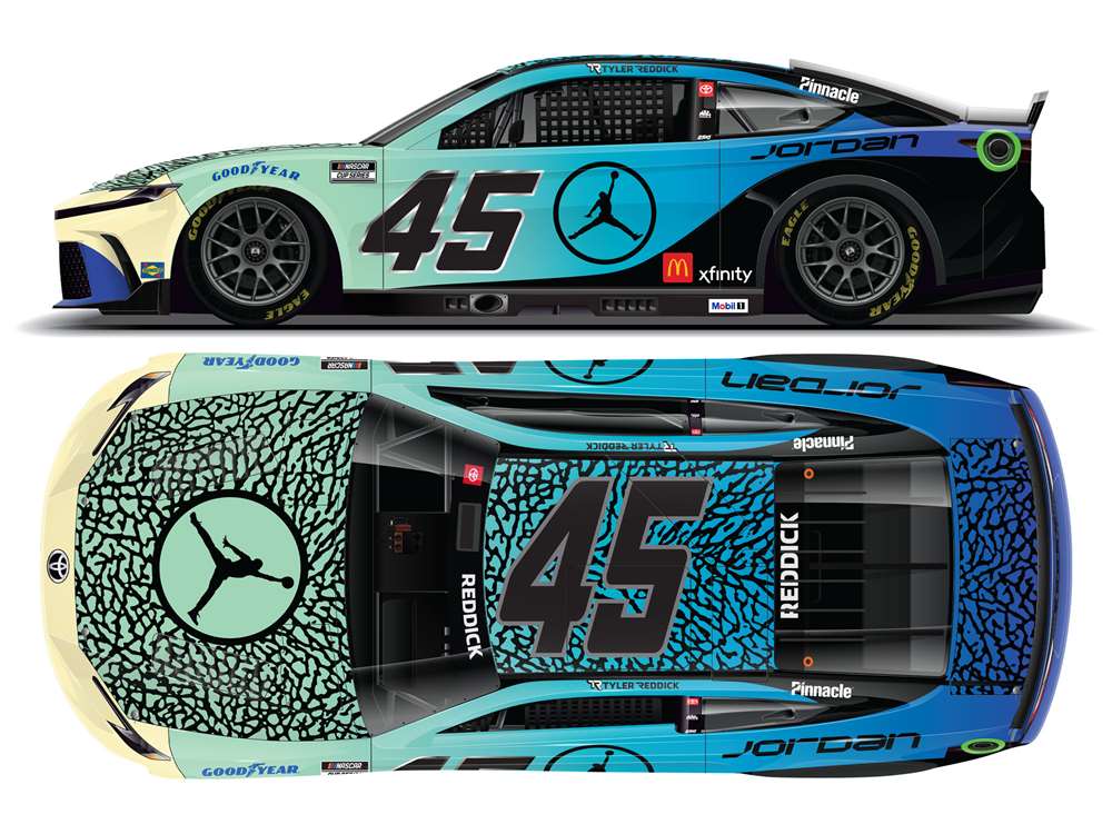 2025 Tyler Reddick 1/64th Jordan Brand "Jumpman" Toyota