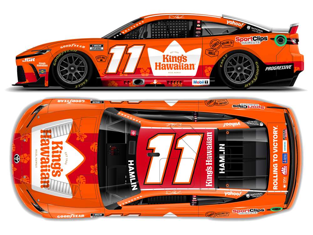2025 Denny Hamlin 1/64th King's Hawaiian Toyota