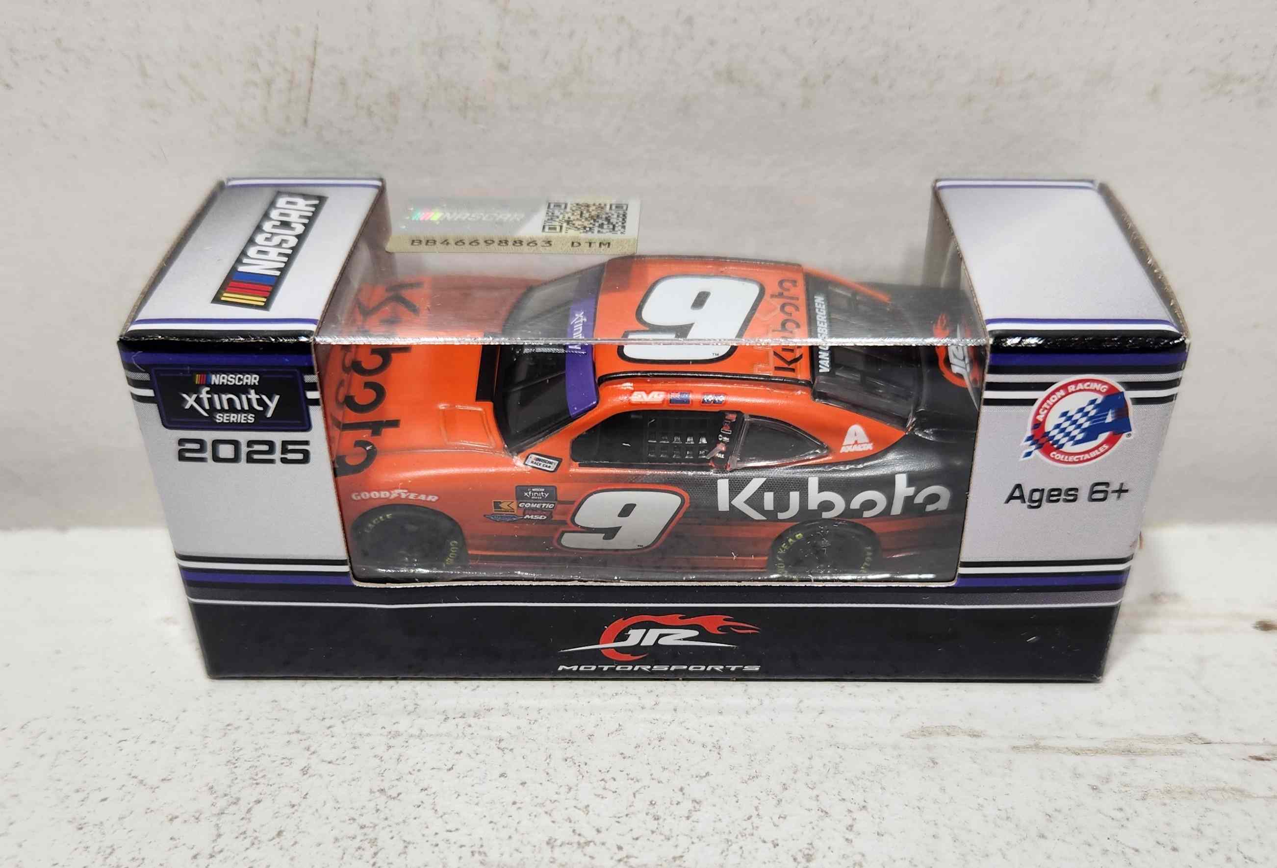 2025 Shane Van Gisbergen 1/64th Kubota "Xfinity Series" Chevrolet