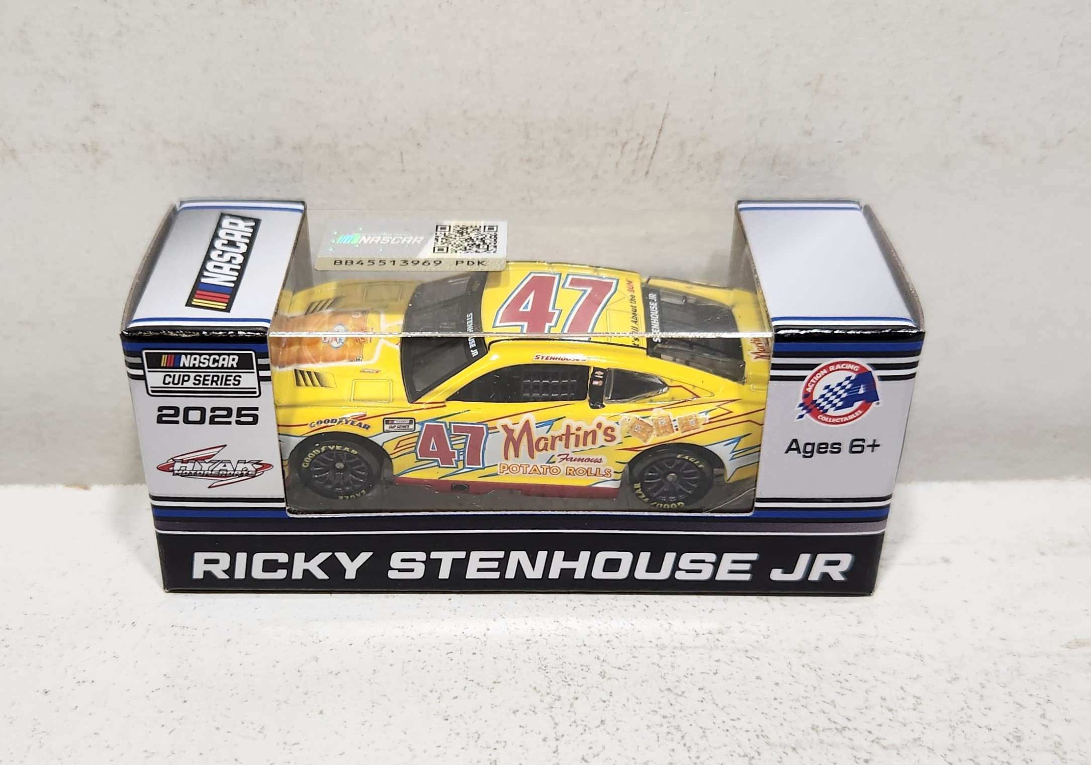 2025 Ricky Stenhouse 1/64th Martin's Famous Potato Rolls Chevrolet