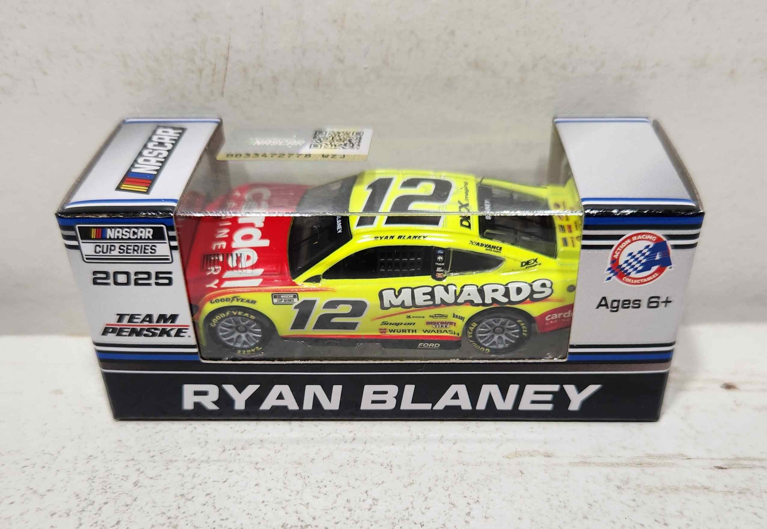 2025 Ryan Blaney 1/64th Menards "Cardell" Ford