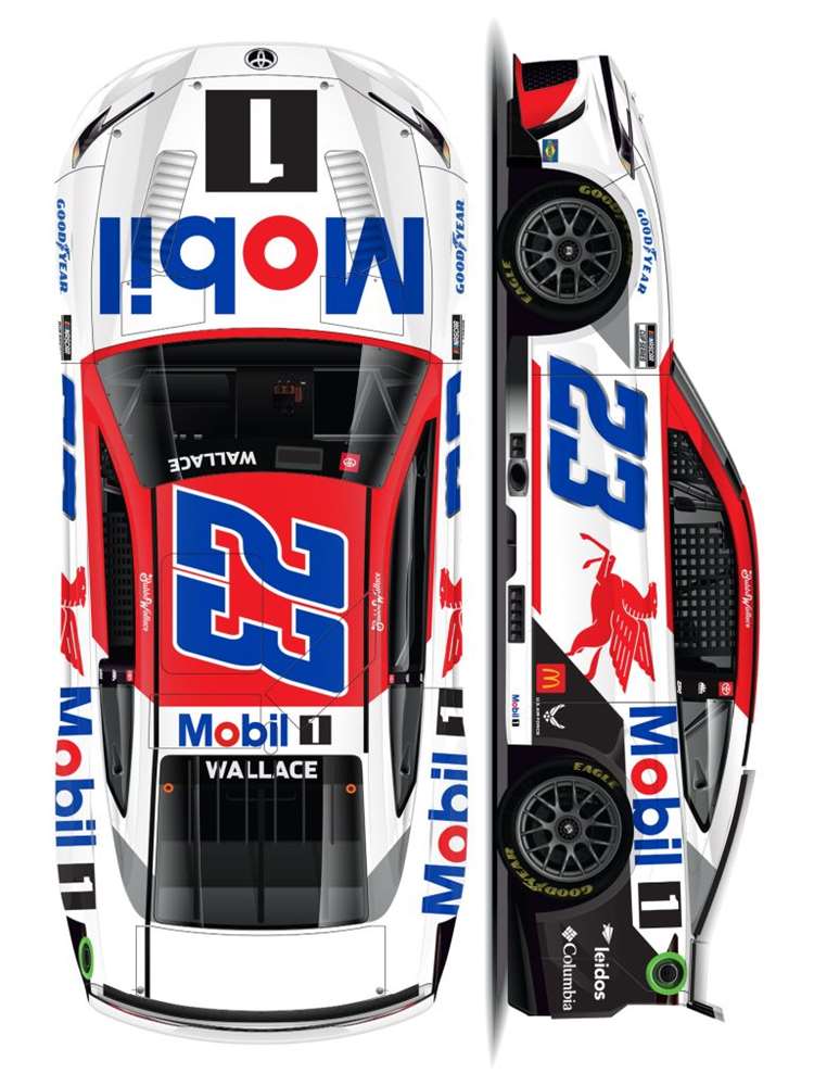 2025 Darrell Bubba Wallace 1/64th Mobil 1 Toyota