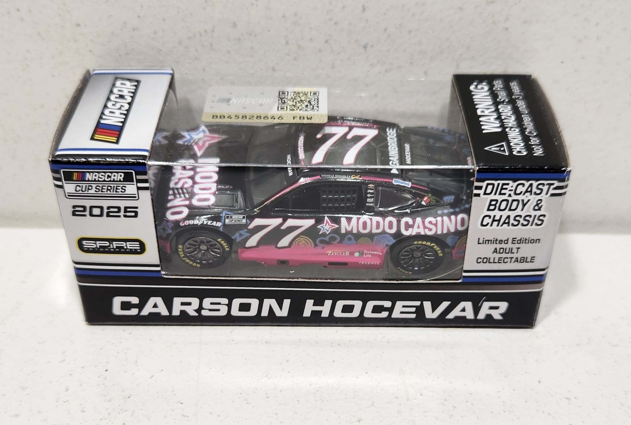 2025 Carson Hocevar 1/64th Modo Casino Chevrolet