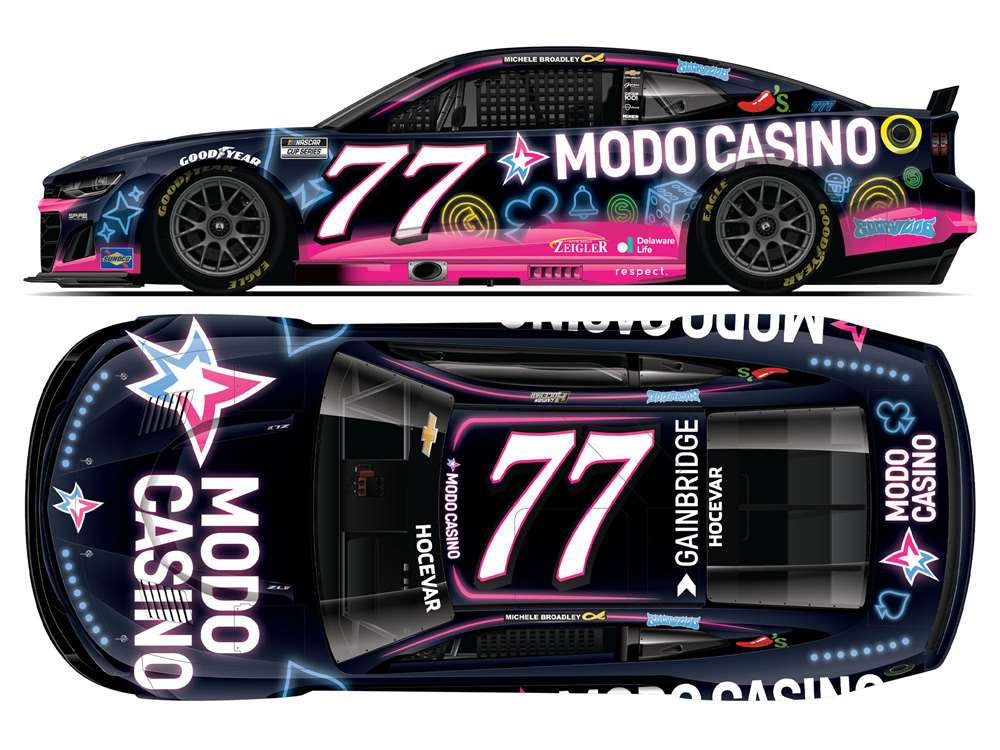 2025 Carson Hocevar 1/64th Modo Casino Chevrolet