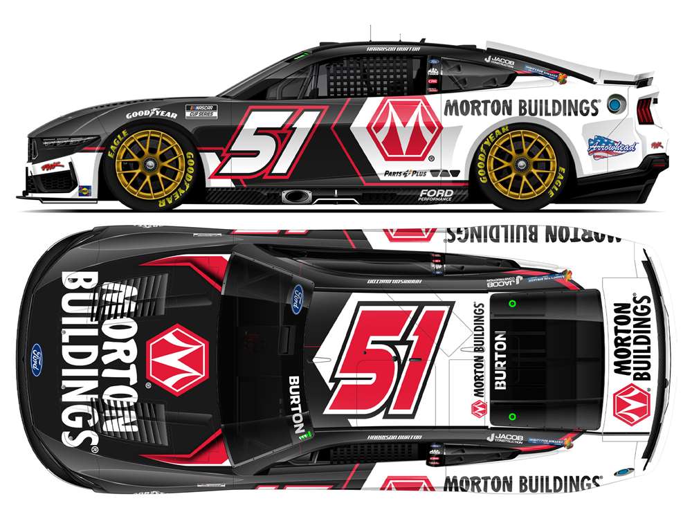 2025 Harrison Burton 1/64th Morton Building Ford