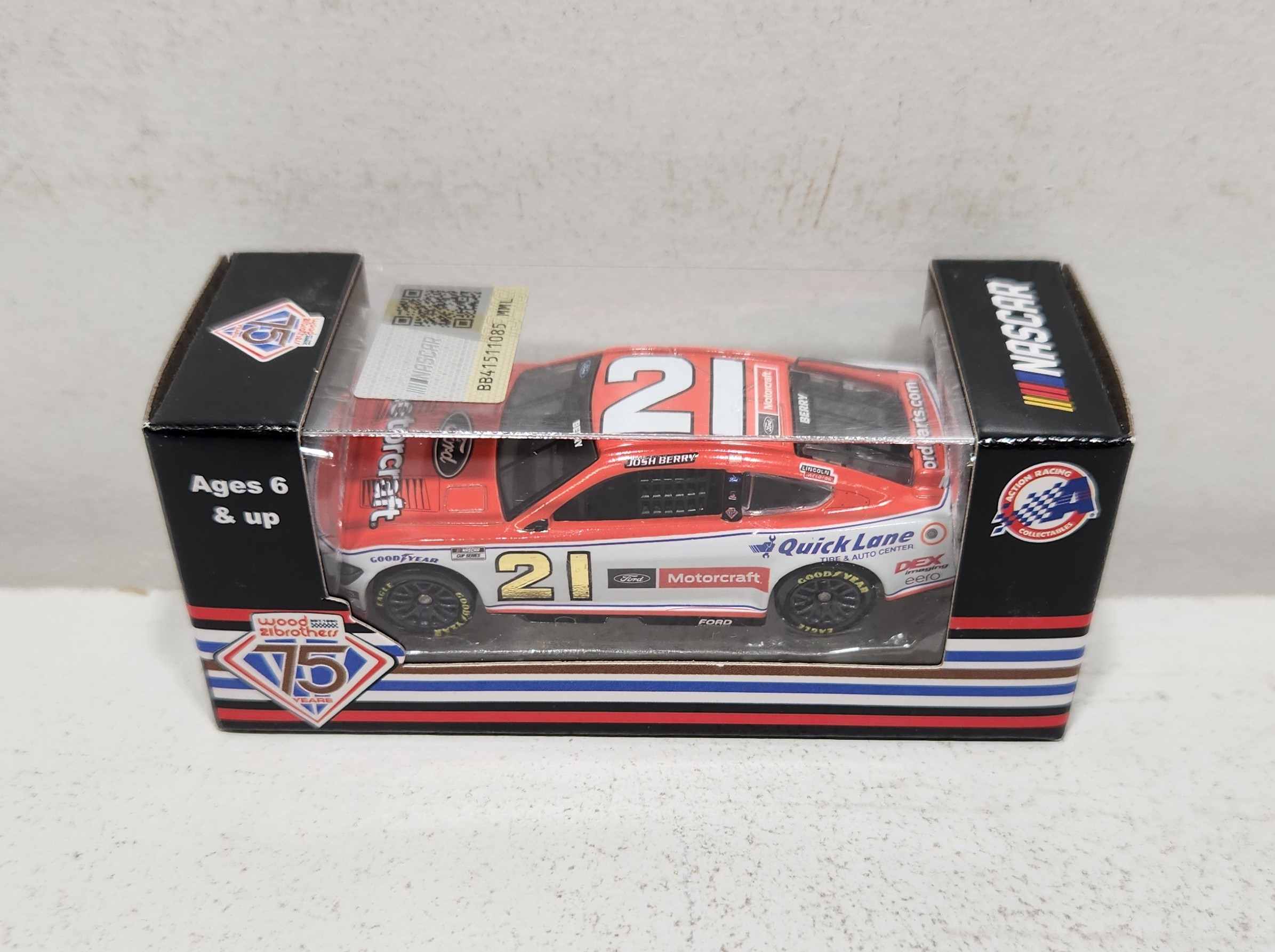 2025 Josh Berry 1/64th Motorcraft Ford
