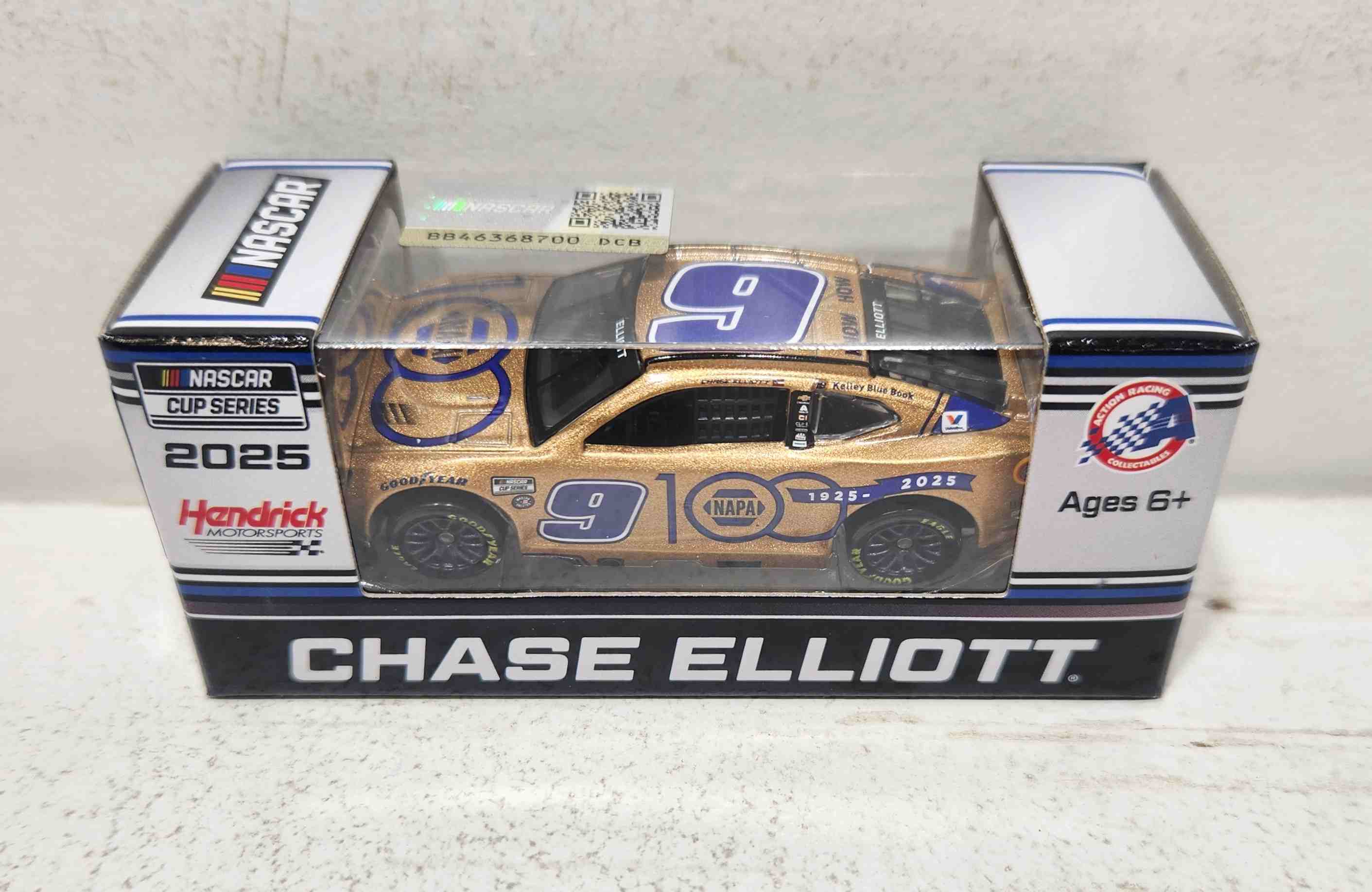 2025 Chase Elliott 1/64th NAPA "100th Anniversary" Chevrolet