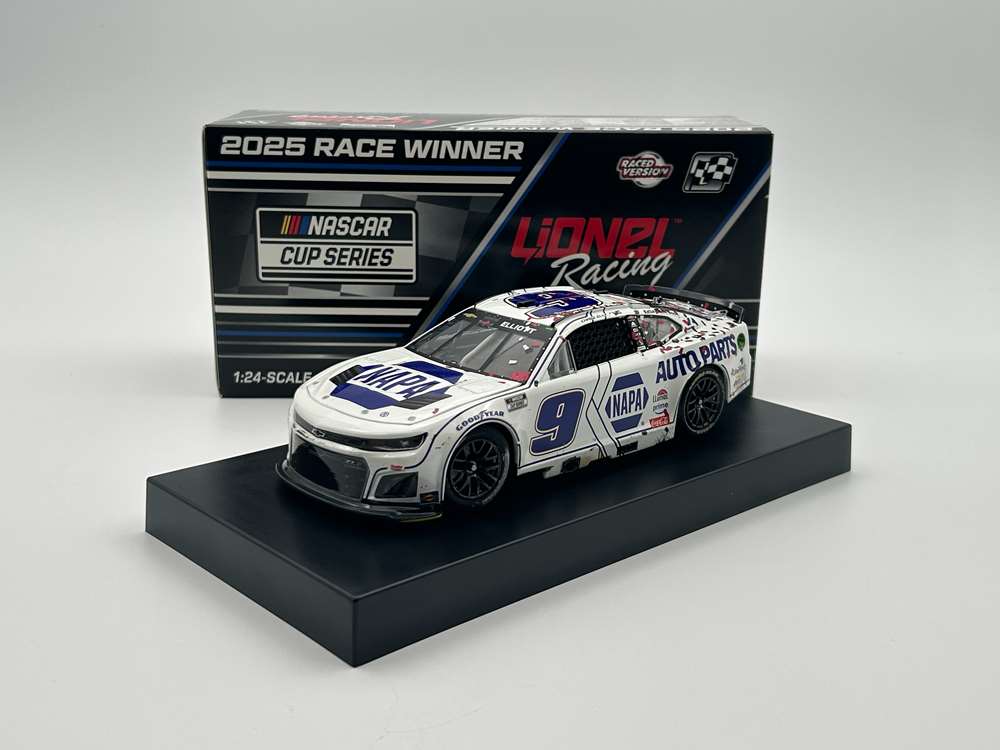 2025 Chase Elliott 1/24th NAPA "White""Clash Win" Chevrolet