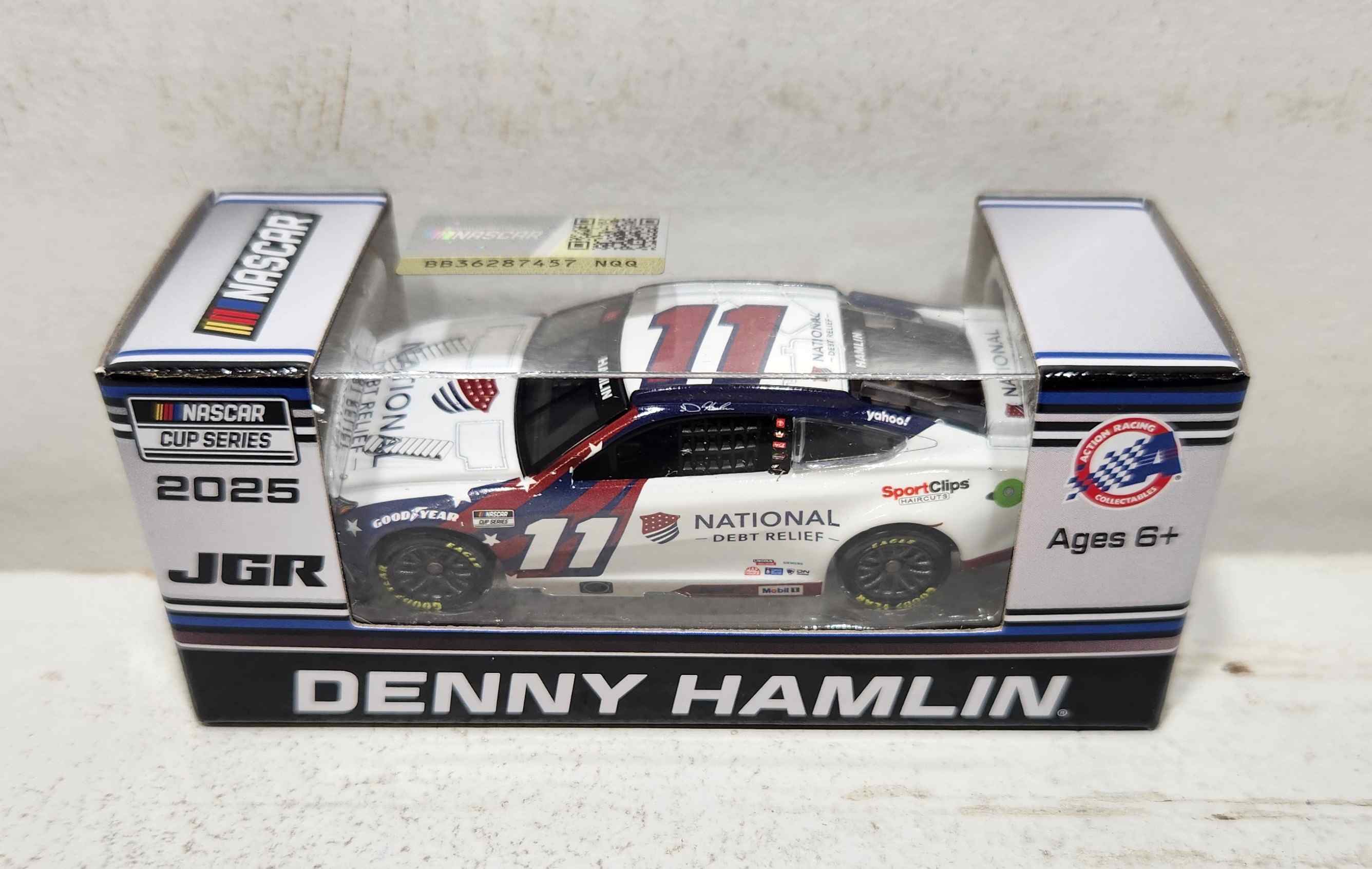 2025 Denny Hamlin 1/64th National Debt Relief Toyota