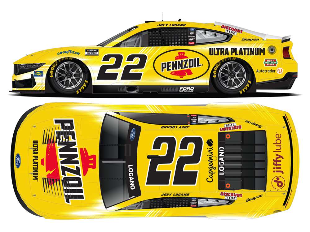 2025 Joey Logano 1/64th Pennzoil Ford