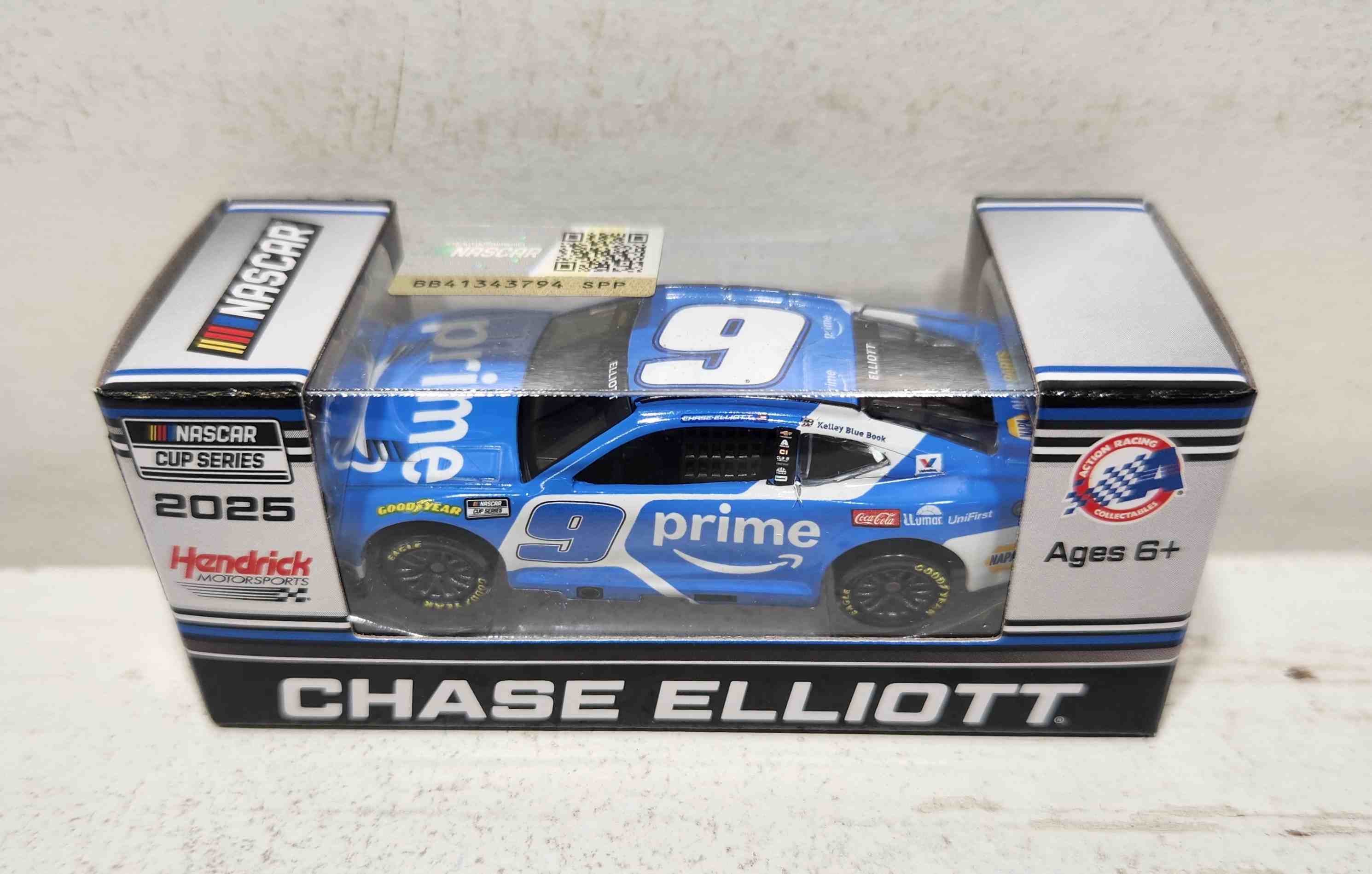 2025 Chase Elliott 1/64th Amazon Prime Chevrolet