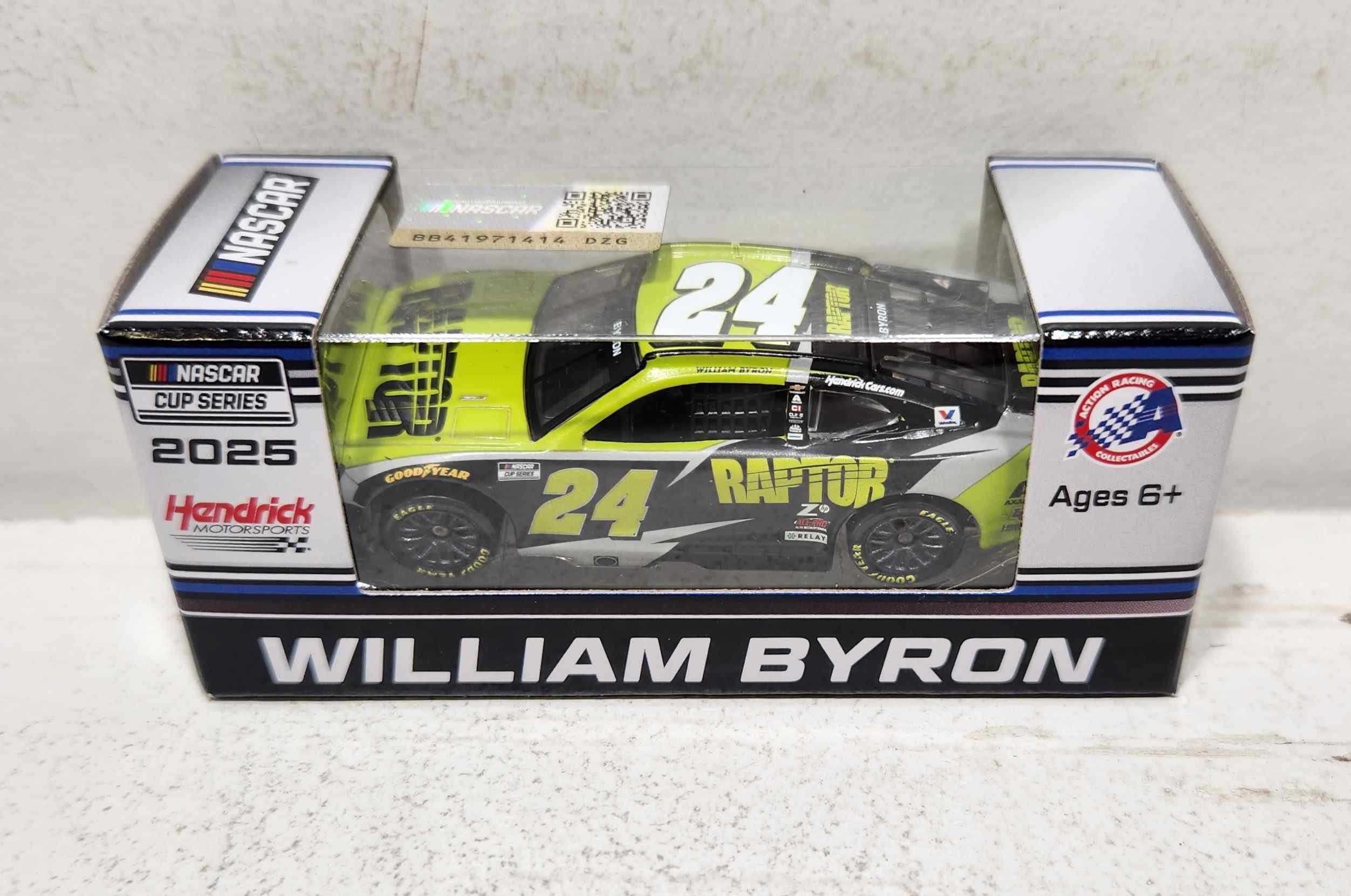 2025 William Byron 1/64th Raptor Chevrolet