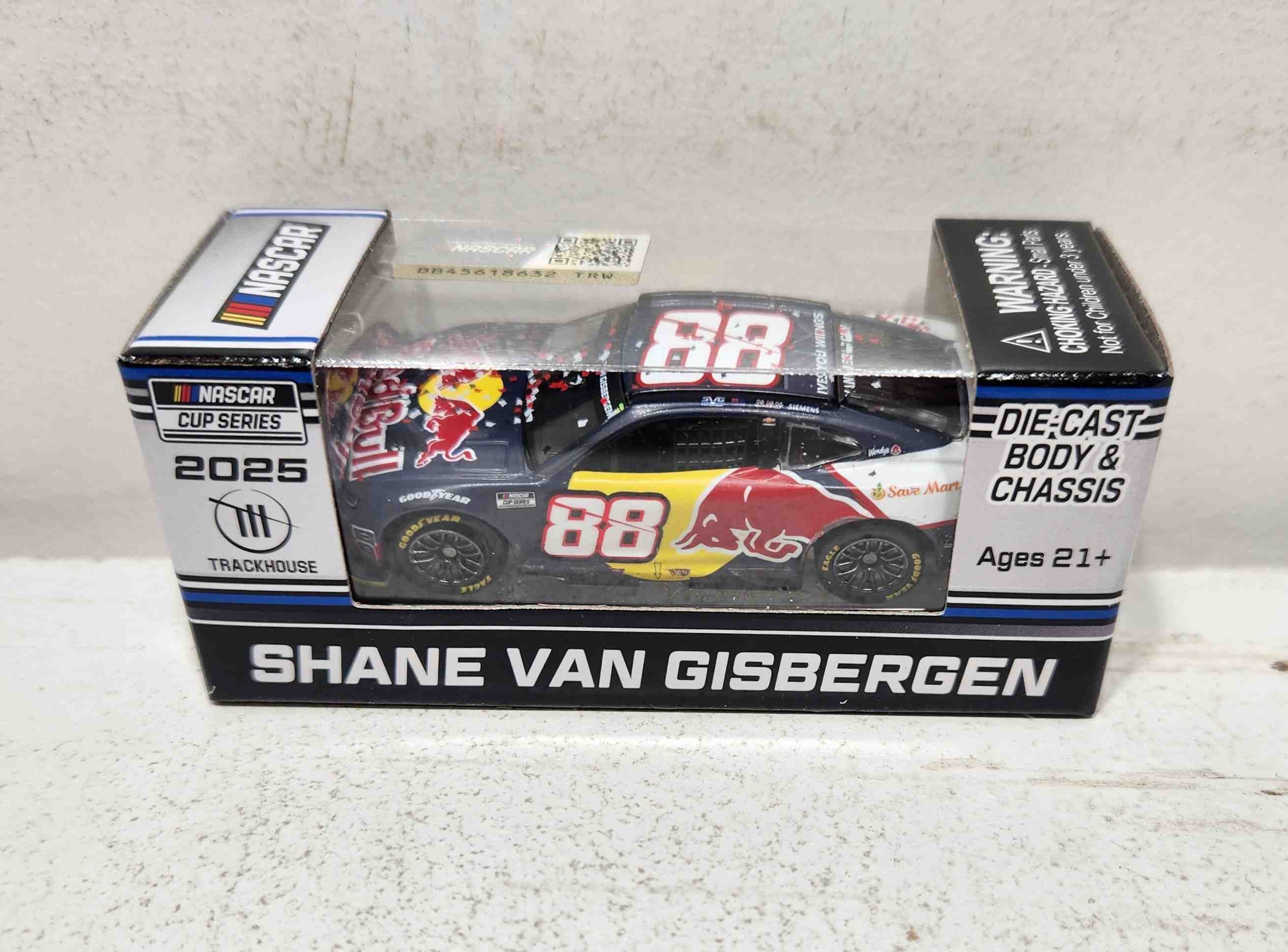 2025 Shane Van Gisbergen 1/64th Red Bull "Sonoma Win" Chevrolet