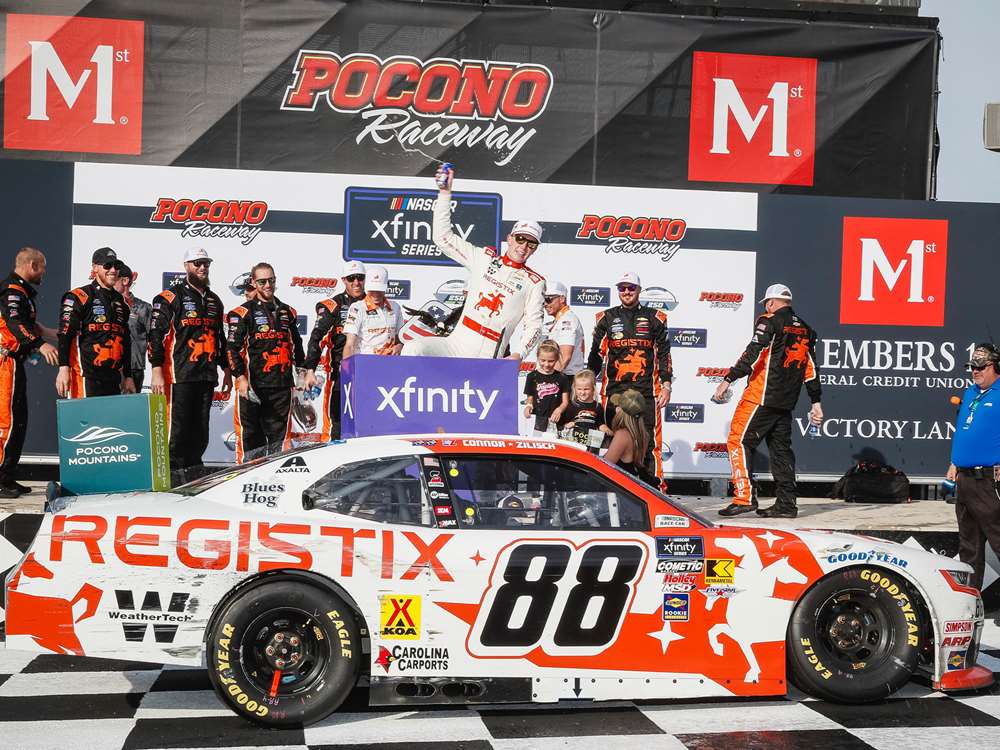 2025 Connor Zilisch  Registix "Pocono Win""Xfinity Series" Chevrolet